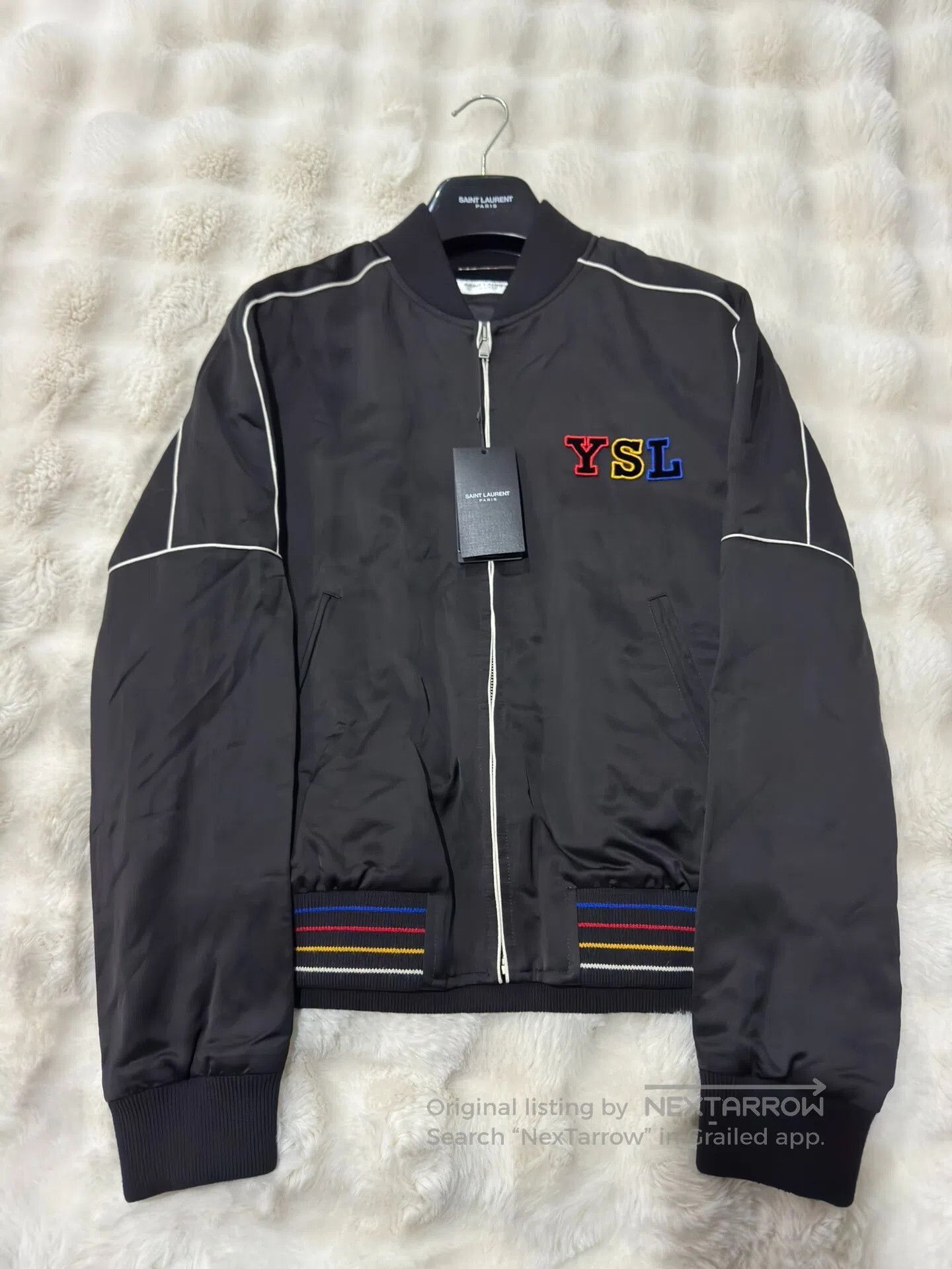 Saint Laurent Paris Saint Laurent Paris Baseball Jacket| Size US S / EU 44-46 / 1 - 1 Thumbnail