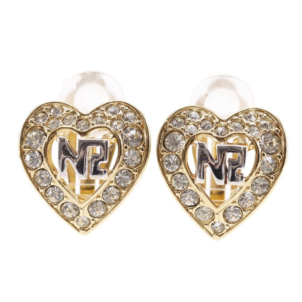 Other Other Nina Ricci Heart Logo Earrings Metal Earrings DUTY FREE for USA Size ONE SIZE - 1 Thumbnail