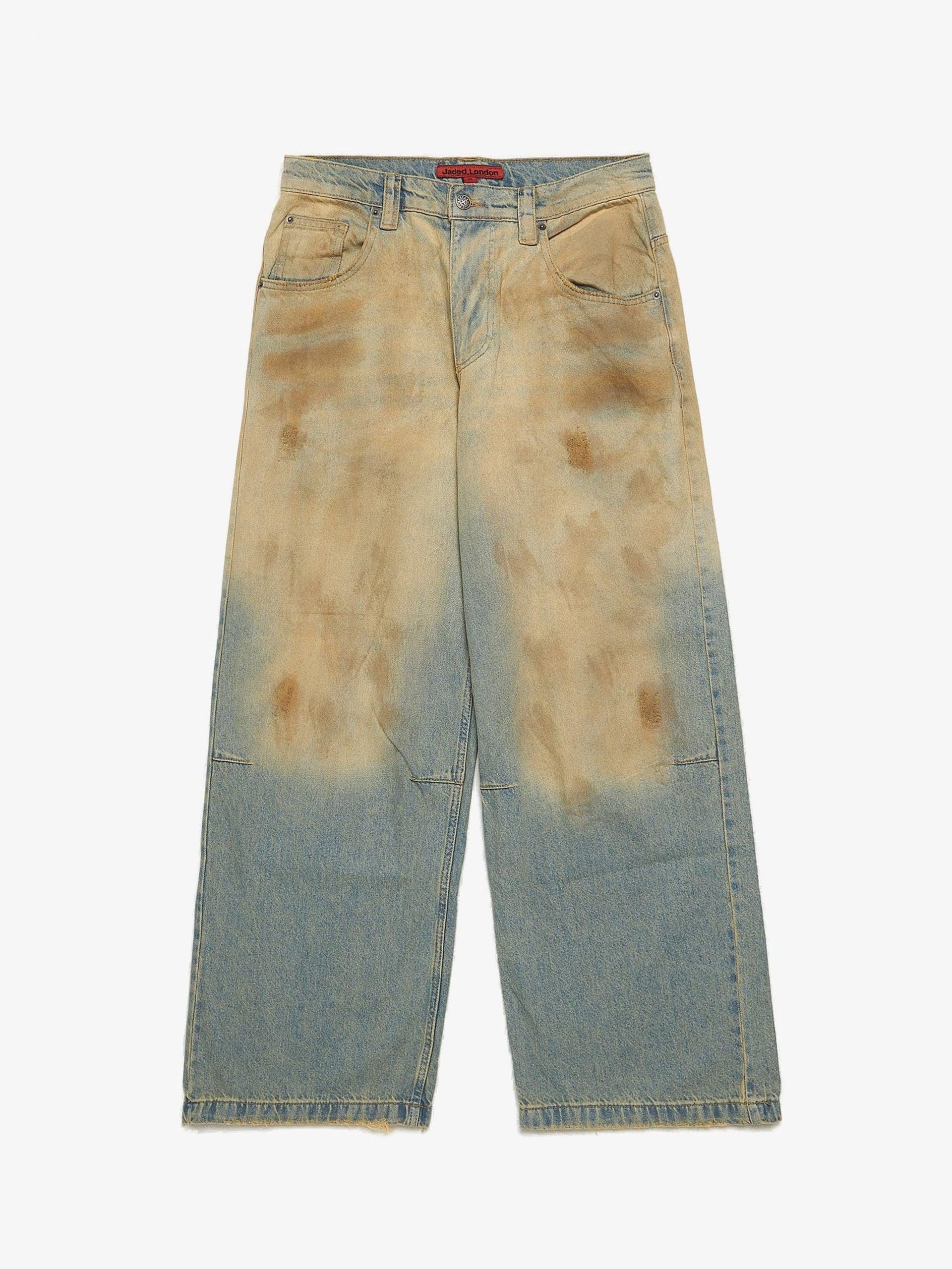 Jaded London Jaded London Mud Wash Colossus Jeans | Grailed