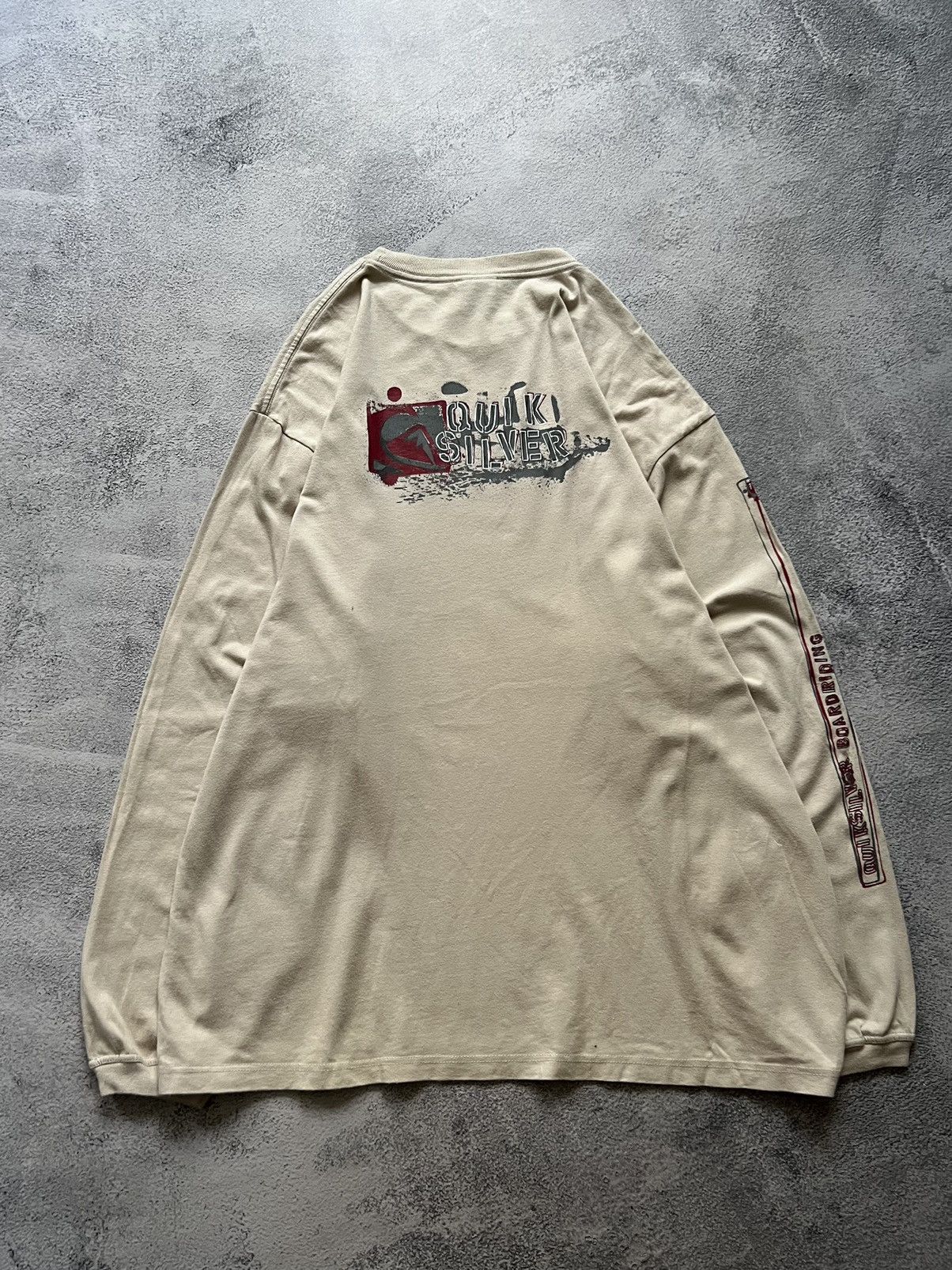 Quiksilver Vintage Y2k Quiksilver Surf Long Sleeve 00’s Size US XL / EU 56 / 4 - 6 Thumbnail