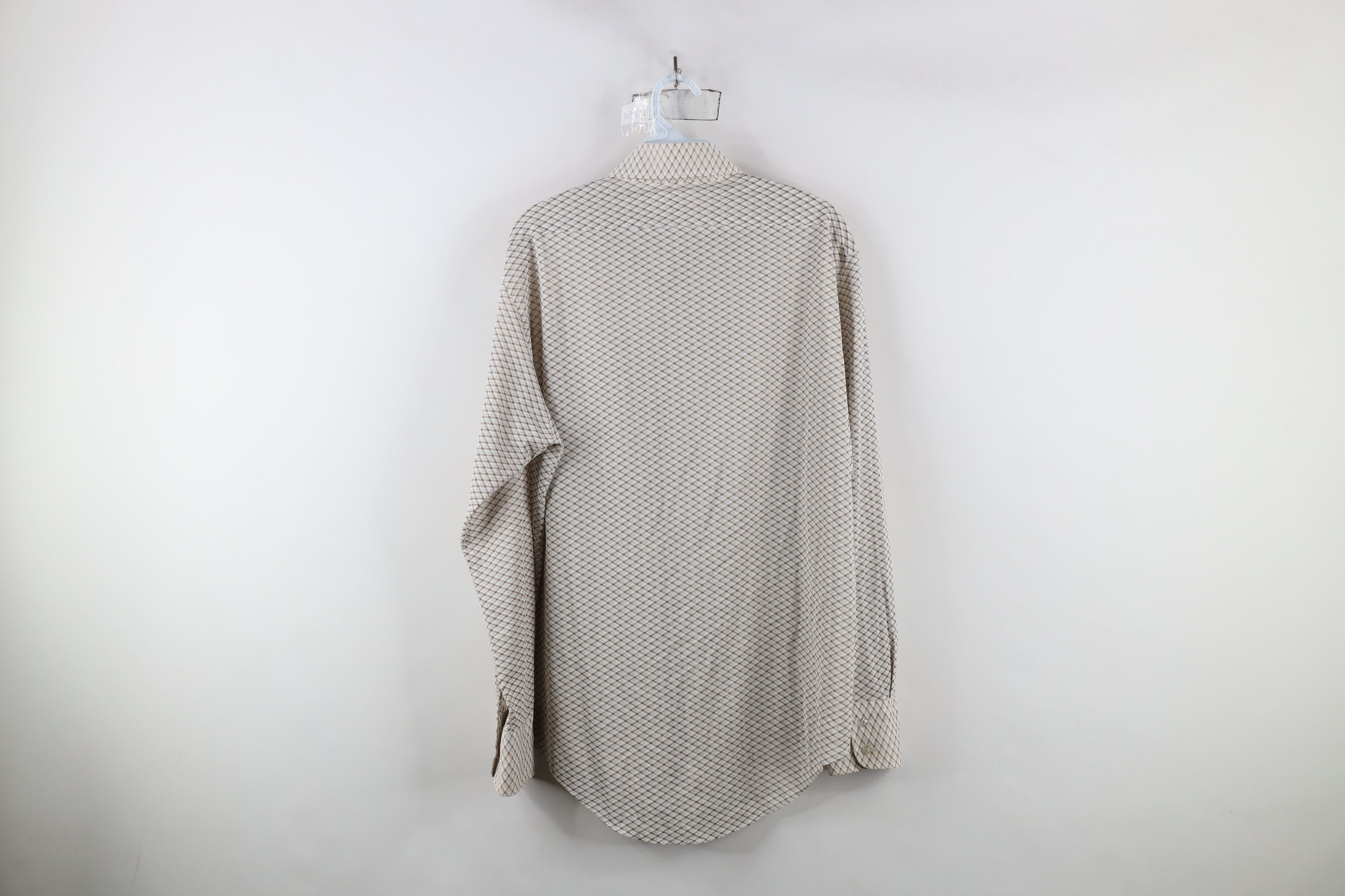 Vintage Vintage 70s Streetwear Sheer Knit Collared Button Shirt Size US M / EU 48-50 / 2 - 9 Thumbnail