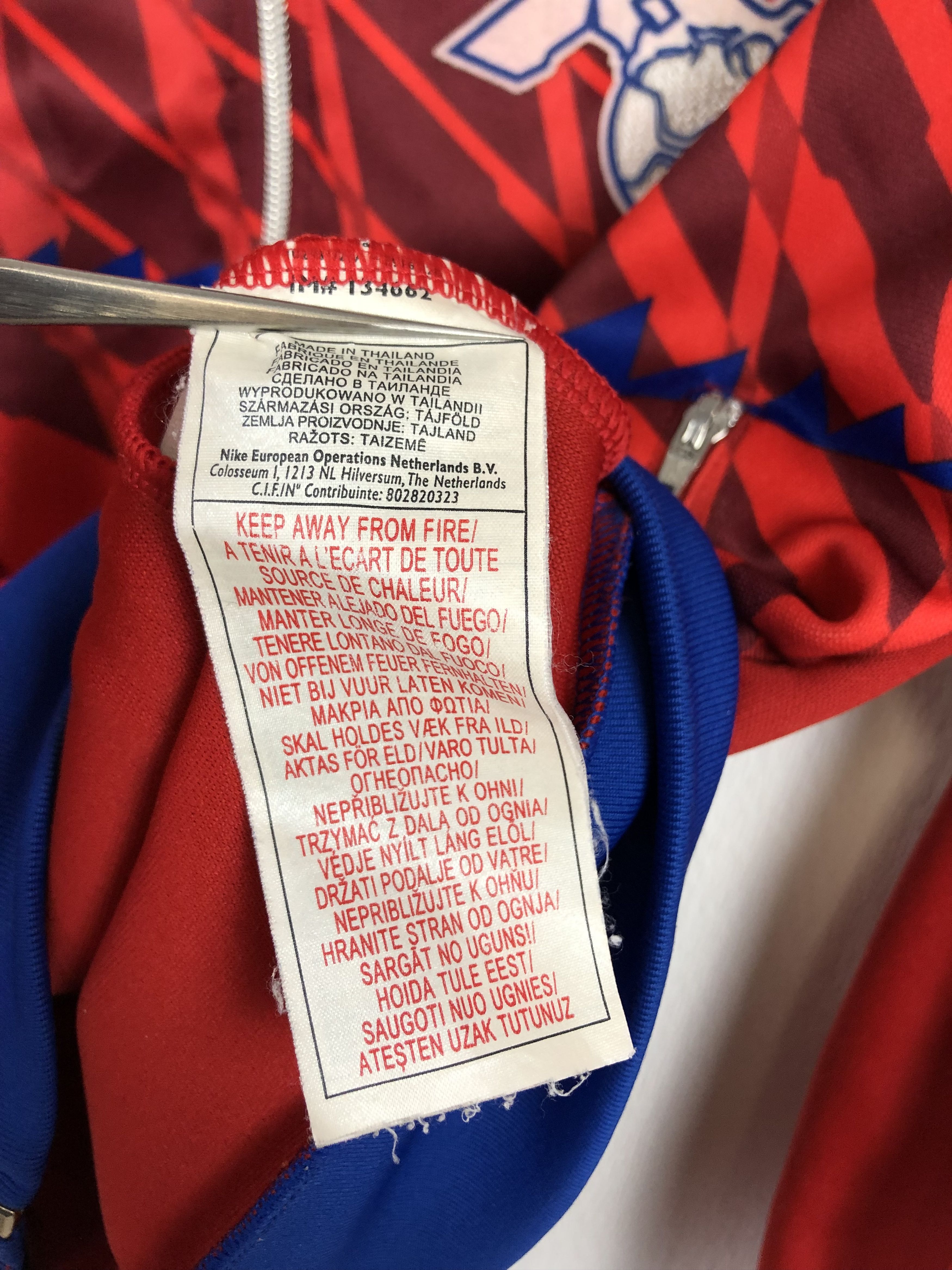 Nike Vintage Crystal Palace Track Jacket Football Soccer Rare Size US S / EU 44-46 / 1 - 11 Thumbnail