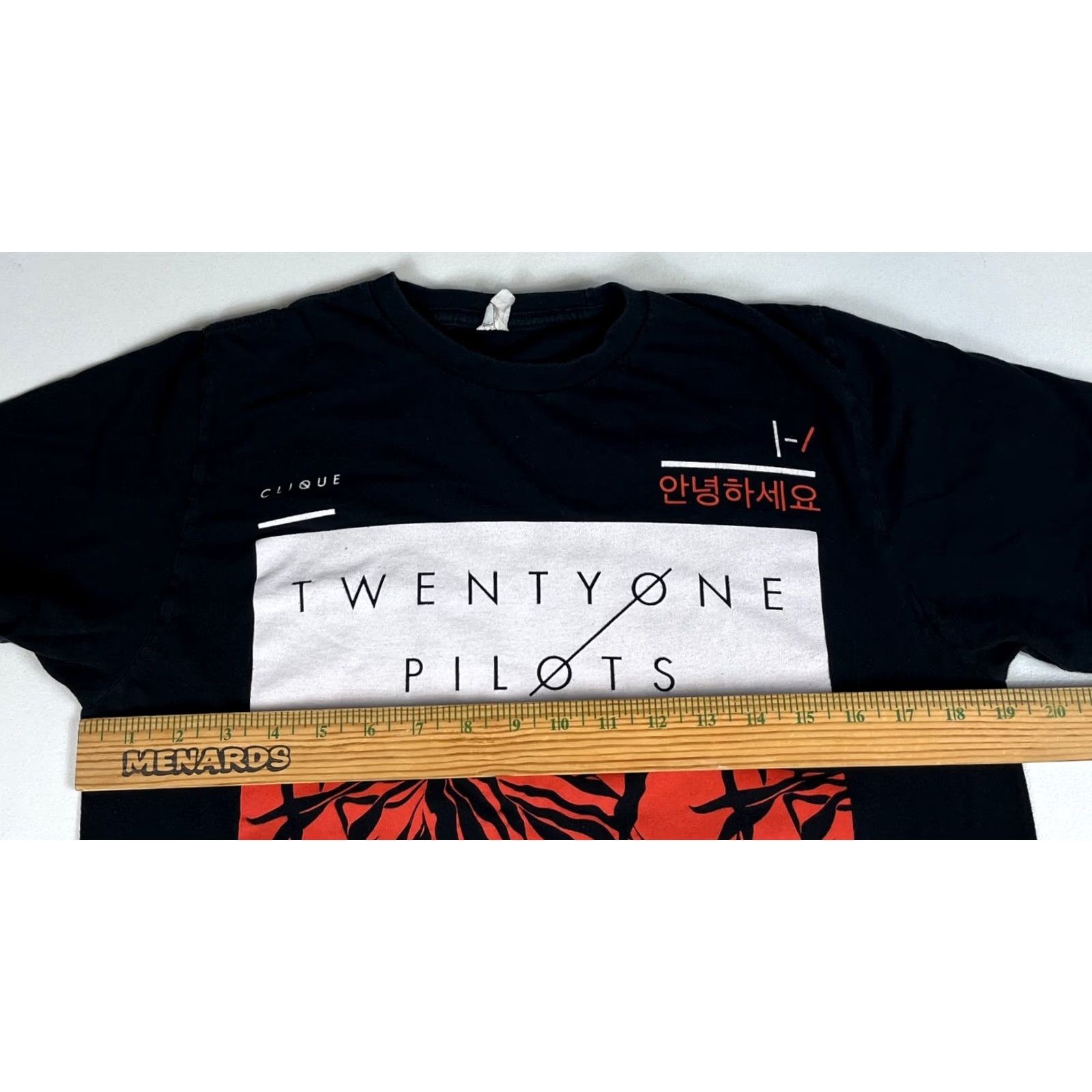 Vintage Men's Twenty One Pilots Clique T-Shirt Rock Band Music Sz M Black Cotton Short Sleeve Crew Neck Size US M / EU 48-50 / 2 - 6 Thumbnail