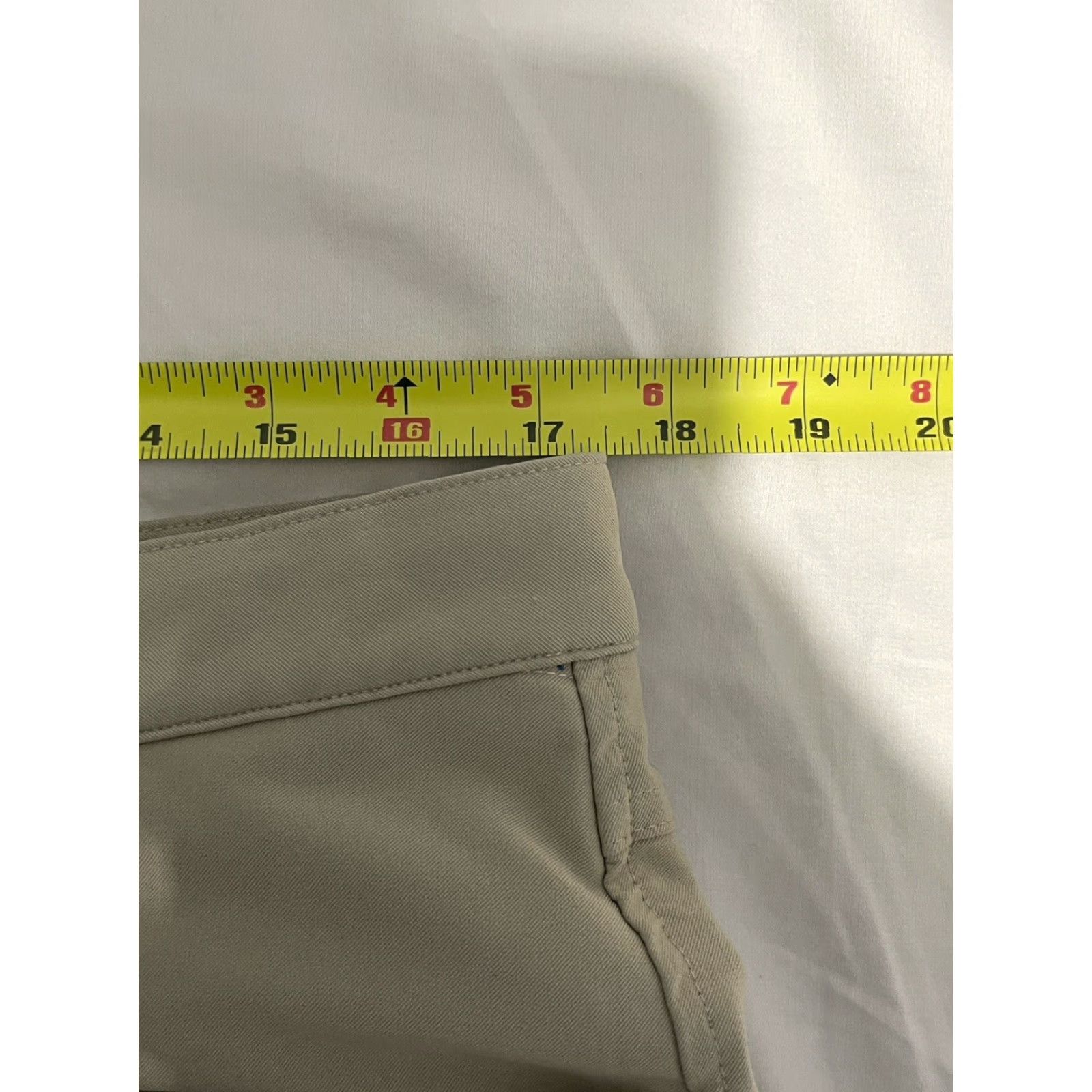 Footjoy FootJoy Pants Mens 35x30 Light Tan Athletic Fit FJ Performance Stretch EUC Chino Baseball? Size US 35 - 2 Thumbnail