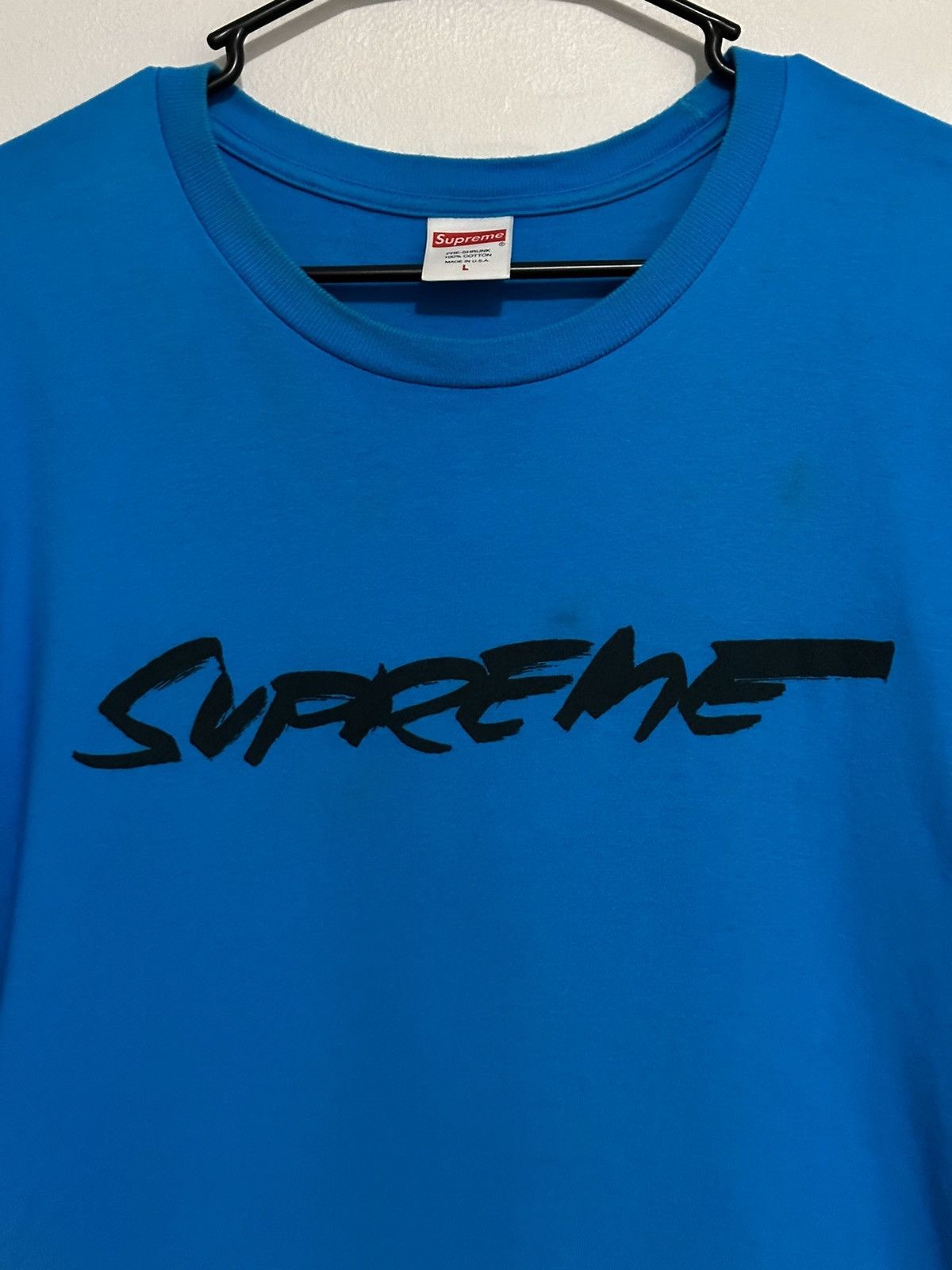 Supreme Supreme Futura Logo Tee Size US L / EU 52-54 / 3 - 2 Thumbnail