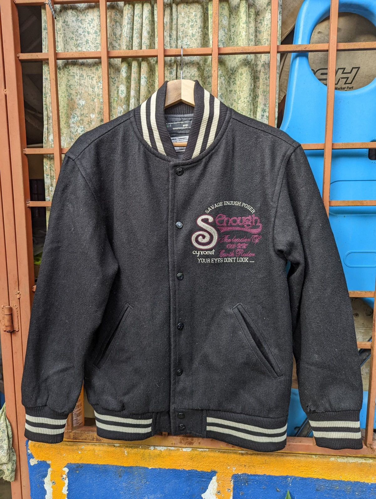 Other NOTICE BREATH invincible armurda Number nine Varsity Jacket Size US M / EU 48-50 / 2 - 1 Thumbnail