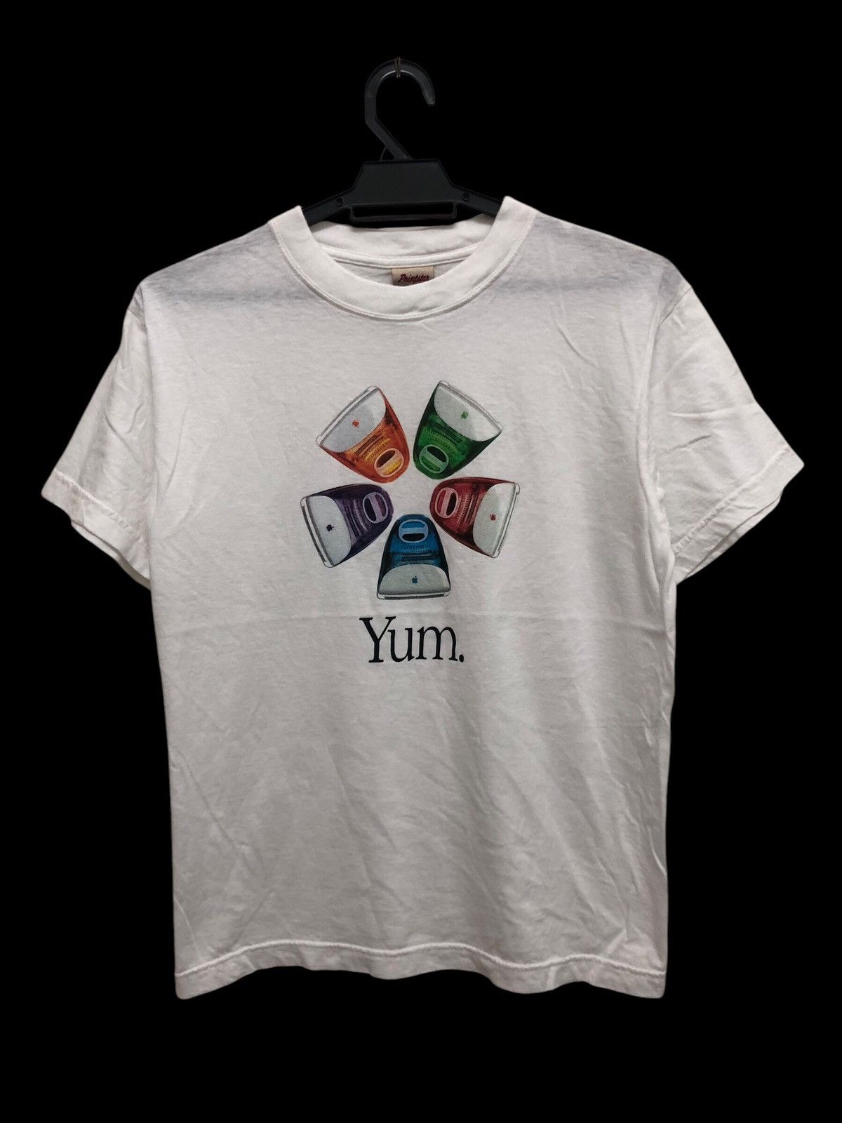 Apple × Vintage ICONIC 🔥 APPLE MACINTOSH YUM PROMO TEE POP STYLE GRAPHICAL Size US S / EU 44-46 / 1 - 1 Thumbnail
