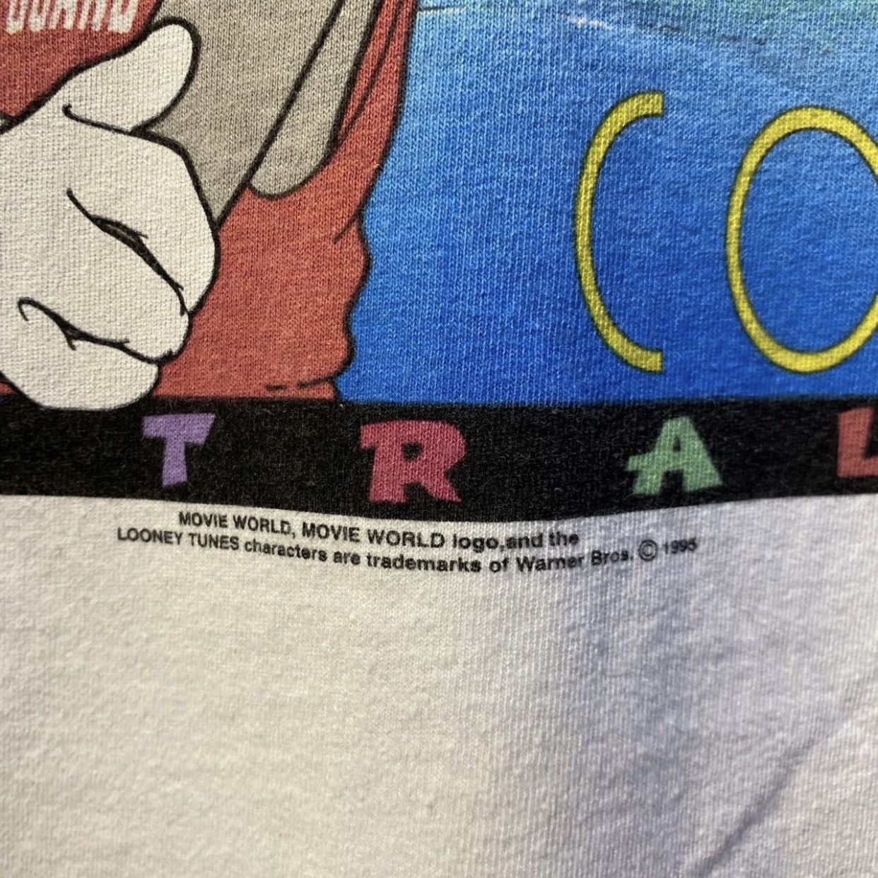 Cartoon Network × Vintage × Warner Bros Vintage 1995 Looney Tunes Bugs Bunny Warner Bros T-Shirt Size US XL / EU 56 / 4 - 4 Thumbnail