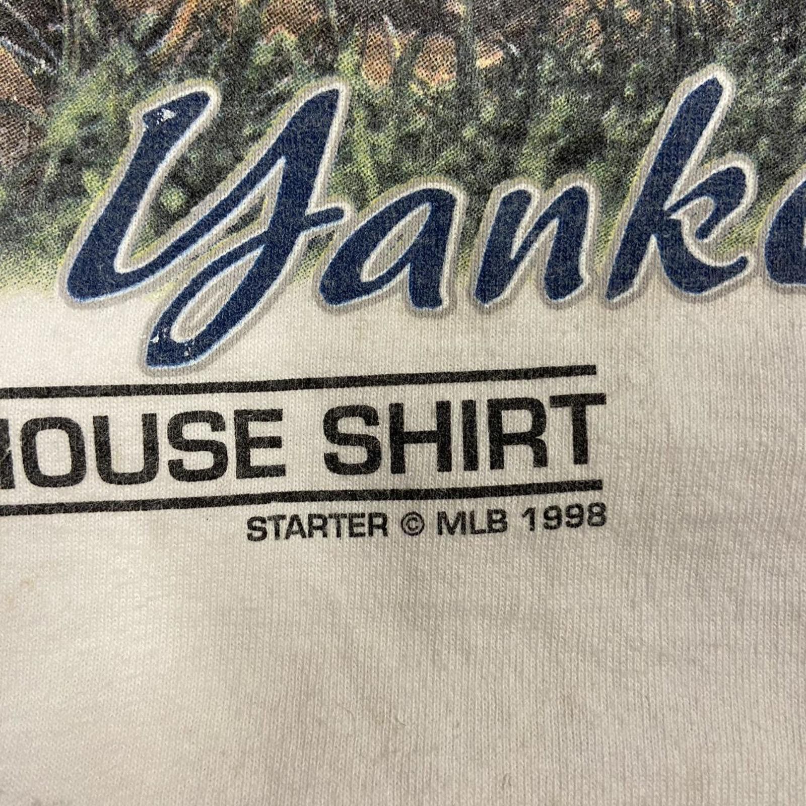 Starter Vintage 1998 Starter New York Yankees Championship Tee Size US XL / EU 56 / 4 - 2 Thumbnail
