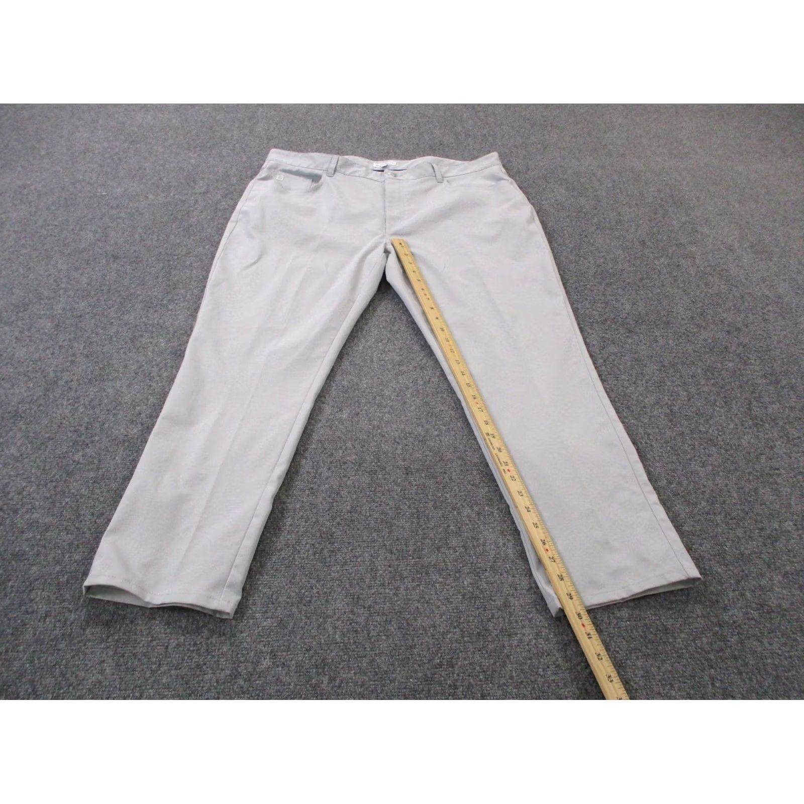 Peter Millar Peter Millar Pants Mens 40 X 34 Gray Chino Golf Preppy Straight Casual Business Size US 40 / EU 56 - 3 Thumbnail