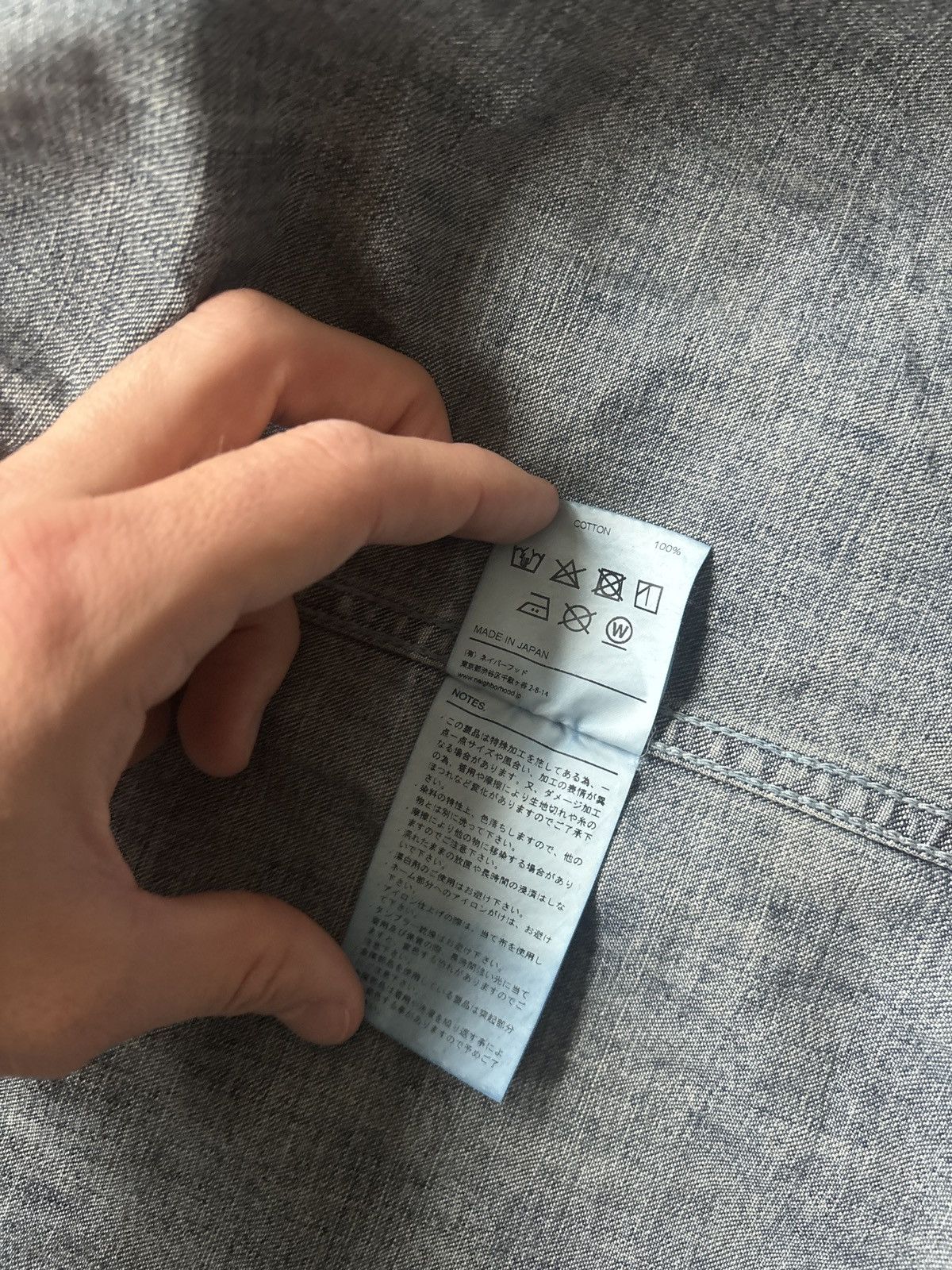 Neighborhood Neighborhood Savage Western C-Shirt / Denim Jacket Size US L / EU 52-54 / 3 - 4 Thumbnail