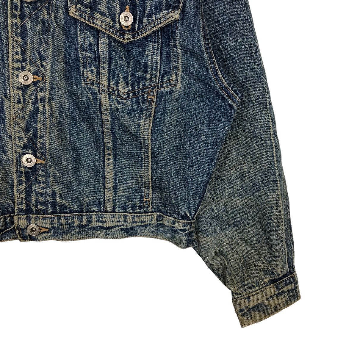 Japanese Brand 🔥90s Vintage Distressed Denim Trucker Jacket Big John Japan Size US S / EU 44-46 / 1 - 5 Thumbnail