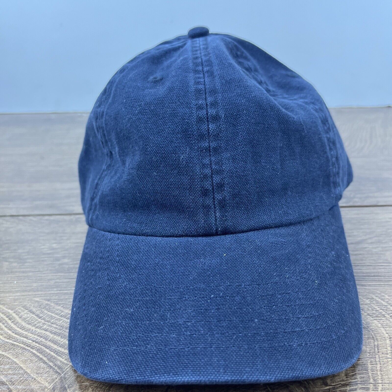 Other Navy Blue Baseball Cap Hat Blue Adjustable Hat Blue Adult Si Size ONE SIZE - 2 Thumbnail