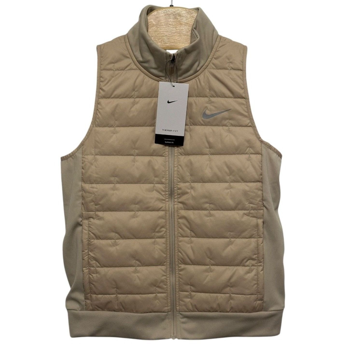 Nike Nike Therma FIT Tan Running Hiking Vest DD6084-206 Women's S Size S / US 4 / IT 40 - 3 Thumbnail