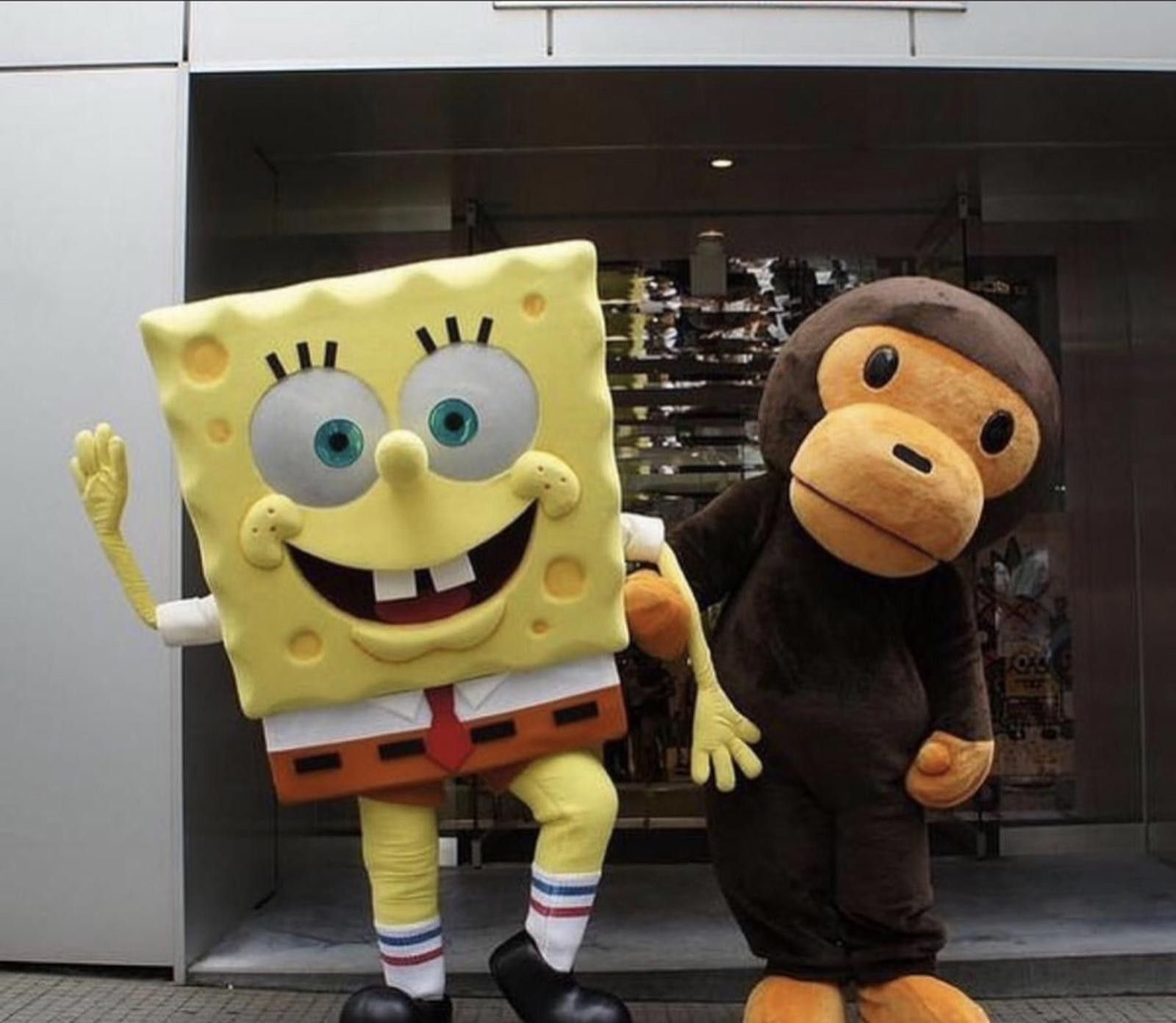 Bape × Nickelodeon BAPE x Baby Milo x Nickelodean SpongeBob SquarePants Plush Size ONE SIZE - 12 Thumbnail
