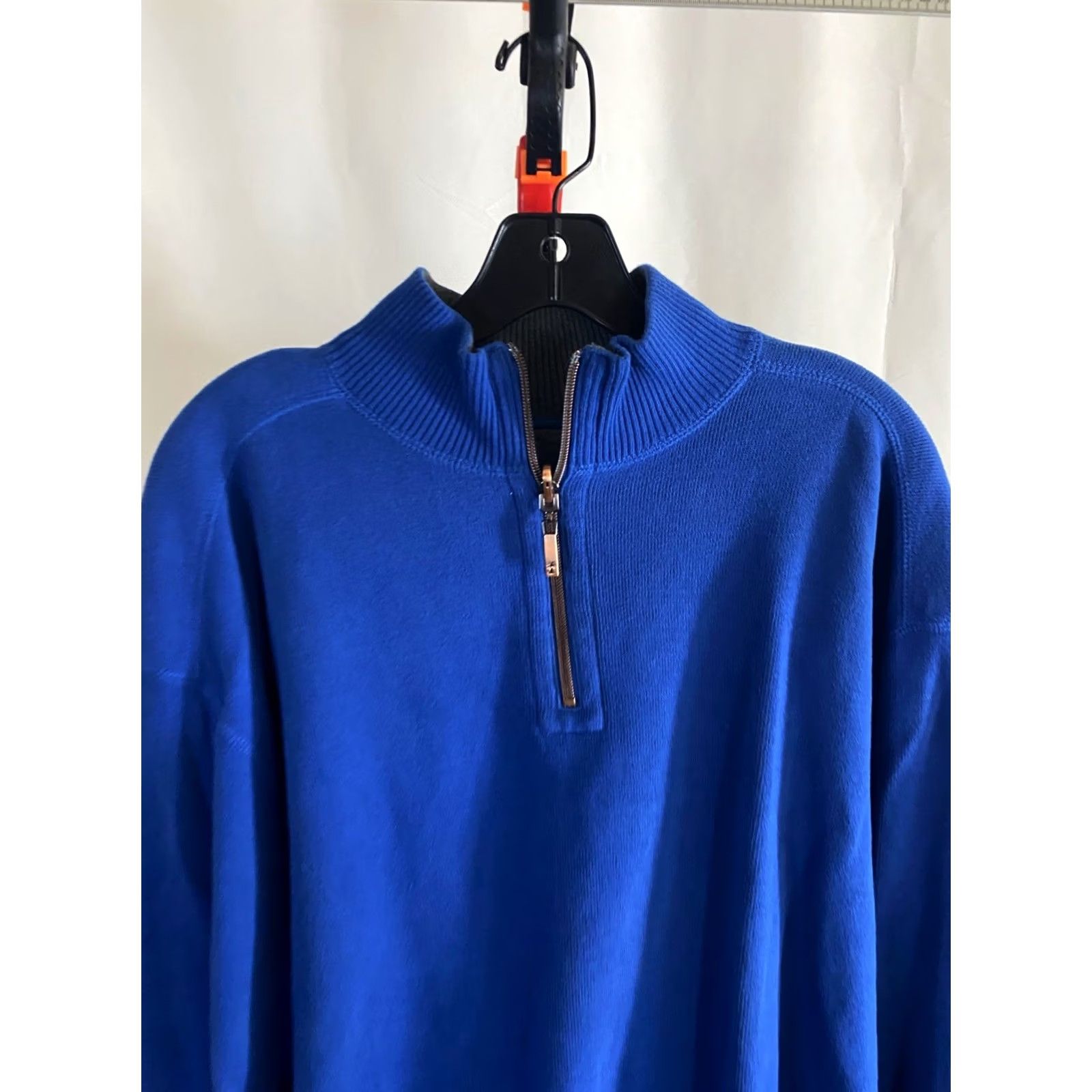 Tommy Bahama Tommy Bahama Shirt Mens L Blue Gray Reversible SWEATER Polo Color Sharp 90s? Size US L / EU 52-54 / 3 - 5 Thumbnail
