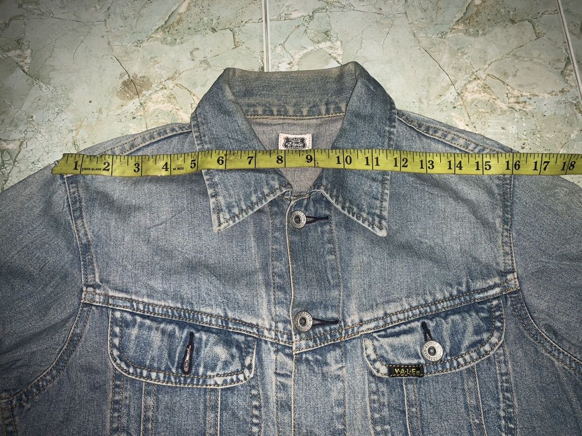 Vale Vintage 2000’s Vale Stonewash Denim jacket Size US XS / EU 42 / 0 - 16 Thumbnail