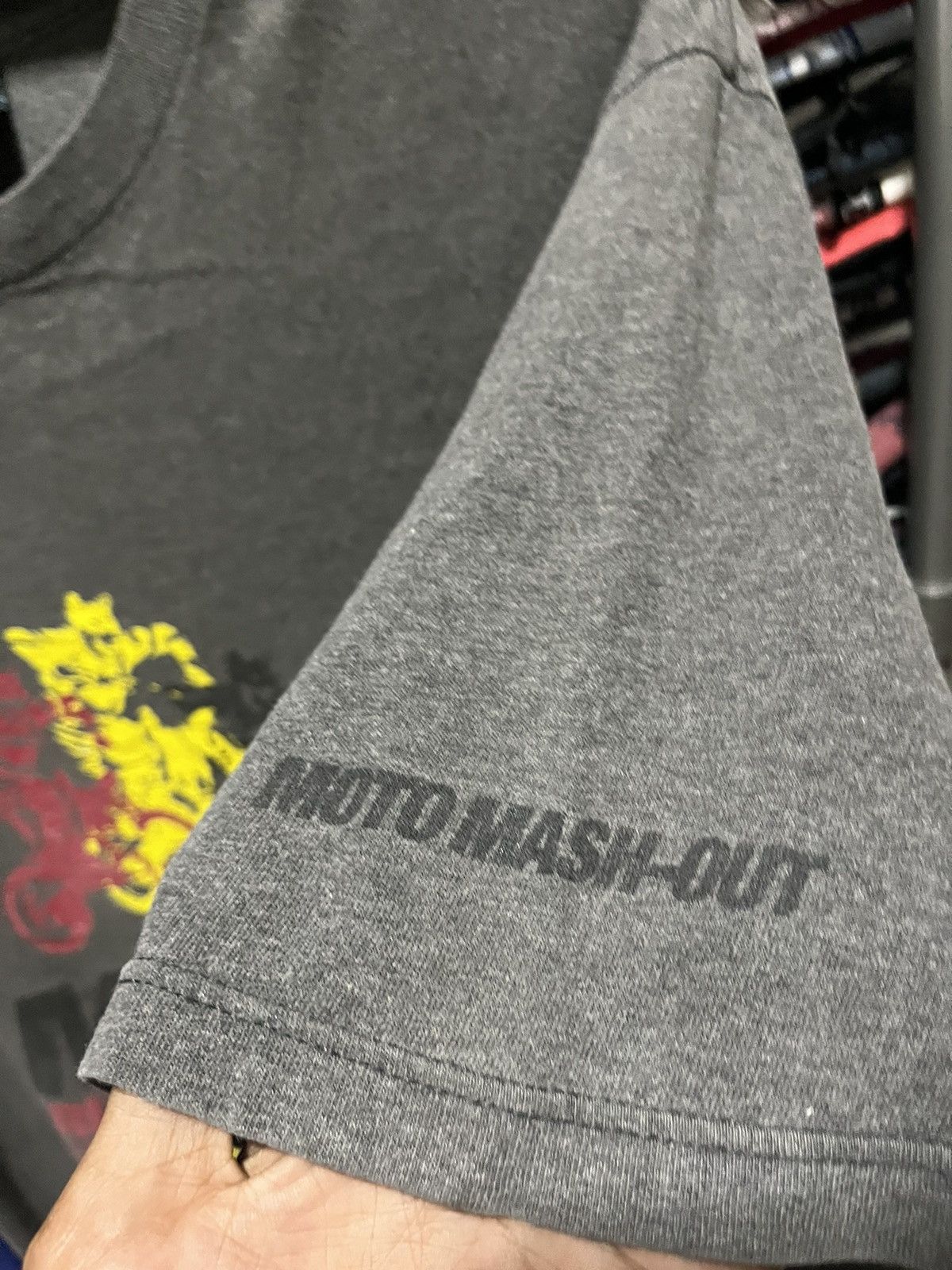 Mecca Mecca Running Wolves Moto Mash-Out Tee Size US L / EU 52-54 / 3 - 5 Thumbnail