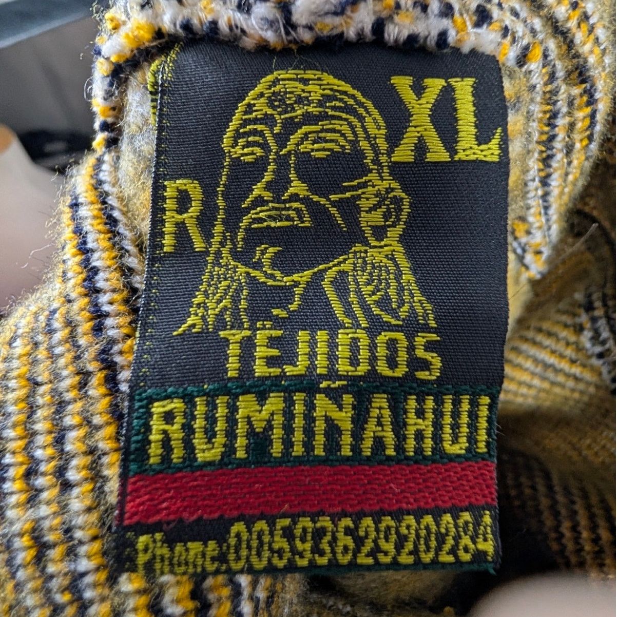 Unknown London Tedijos Ruminahui LA Galaxy Wool Blend Hooded Poncho Mens XL Size US XL / EU 56 / 4 - 5 Thumbnail