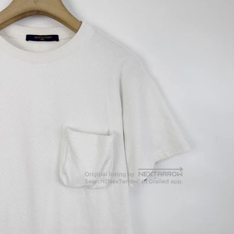 Louis Vuitton Louis Vuitton White dark grain full printed three-flower e Size US S / EU 44-46 / 1 - 5 Thumbnail