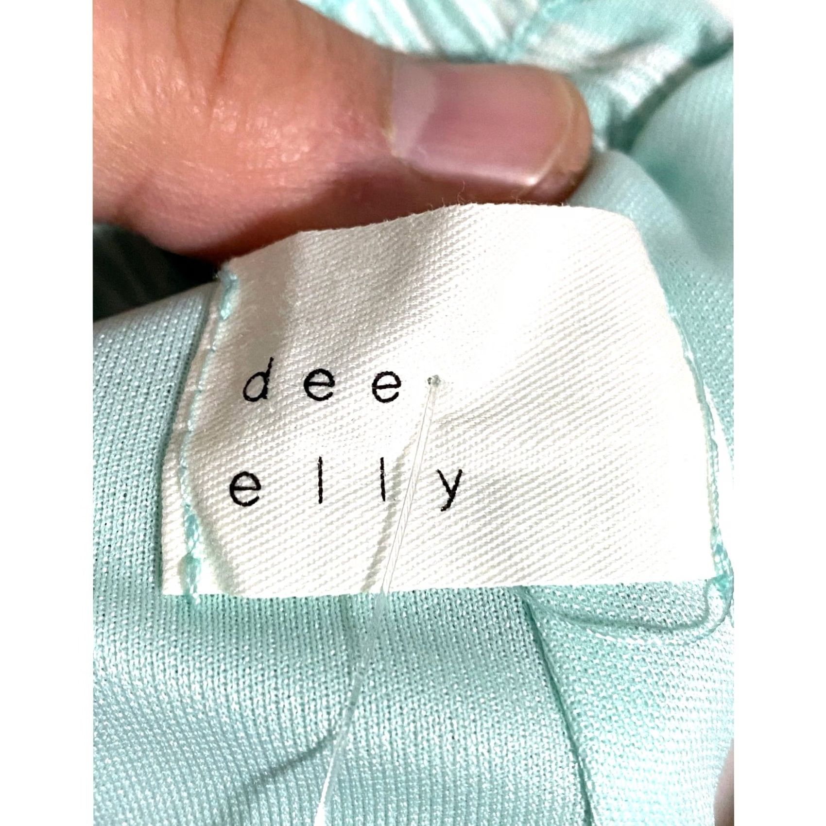 Vintage Dee Elly Stripe Pull On Shorts Womens M Boho Coastal Summer Hippie Flowy Y2K NWT Size 32" / US 10 / IT 46 - 7 Thumbnail