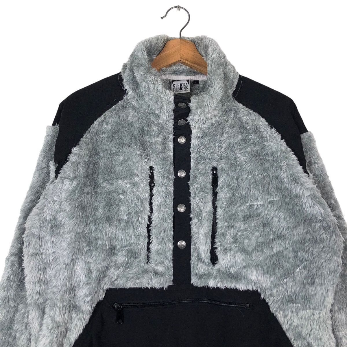 Japanese Brand 🔥Vintage Fleece Jacket Sierra Design Anorak Pull Over Size US L / EU 52-54 / 3 - 3 Thumbnail