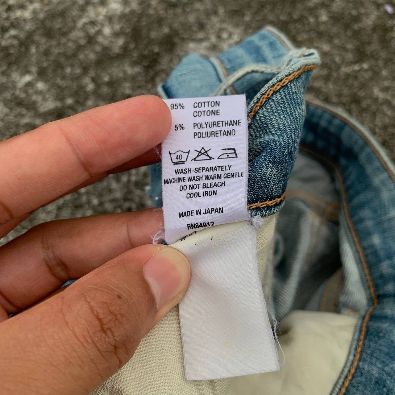 Fiorucci Women Vintage Fiorucci Safety Jeans Japan Denim Size 28" / US 6 / IT 42 - 8 Thumbnail