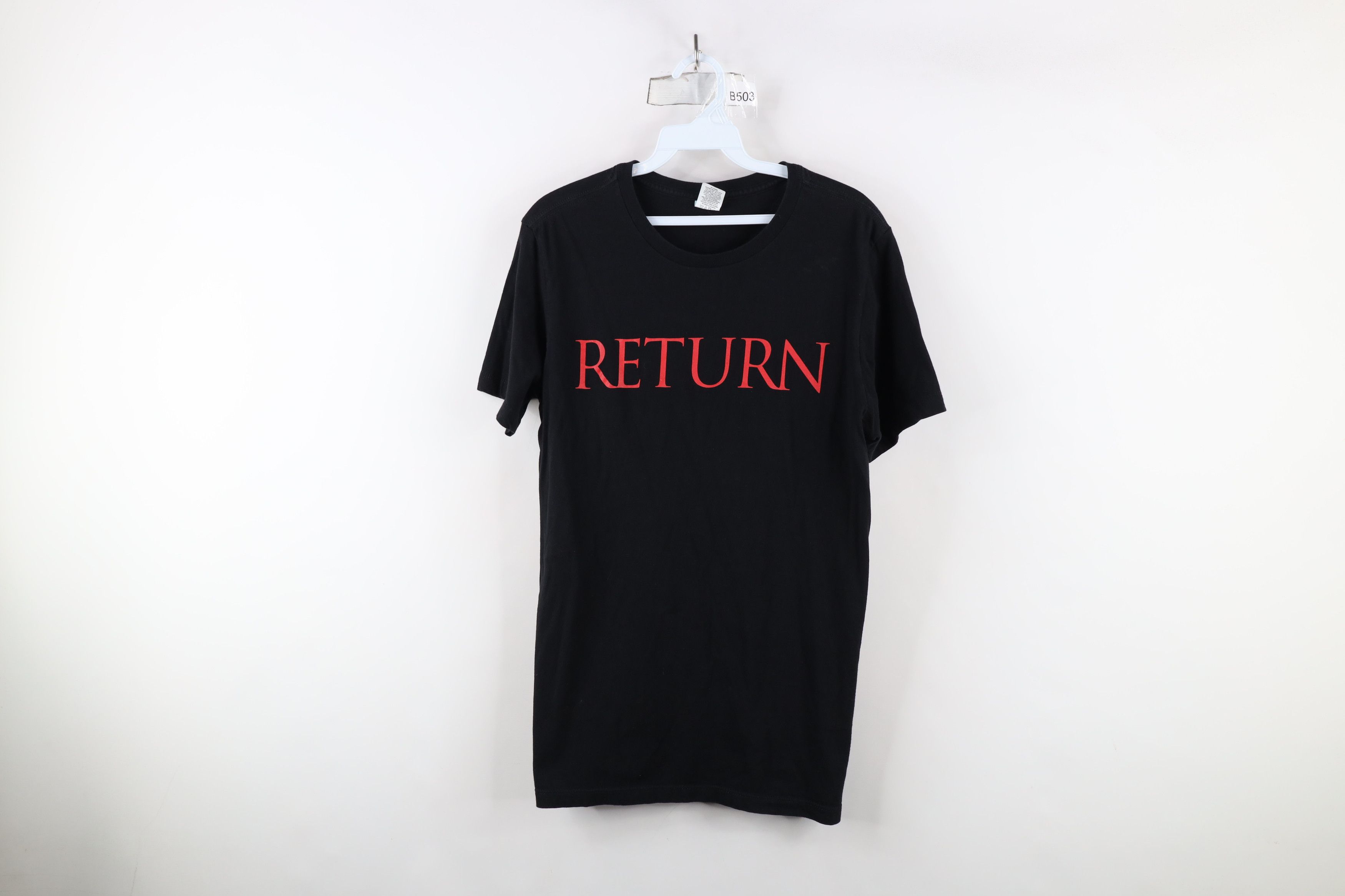 Y2K Faded Return Tour My Chemical Romance Band T-Shirt Black