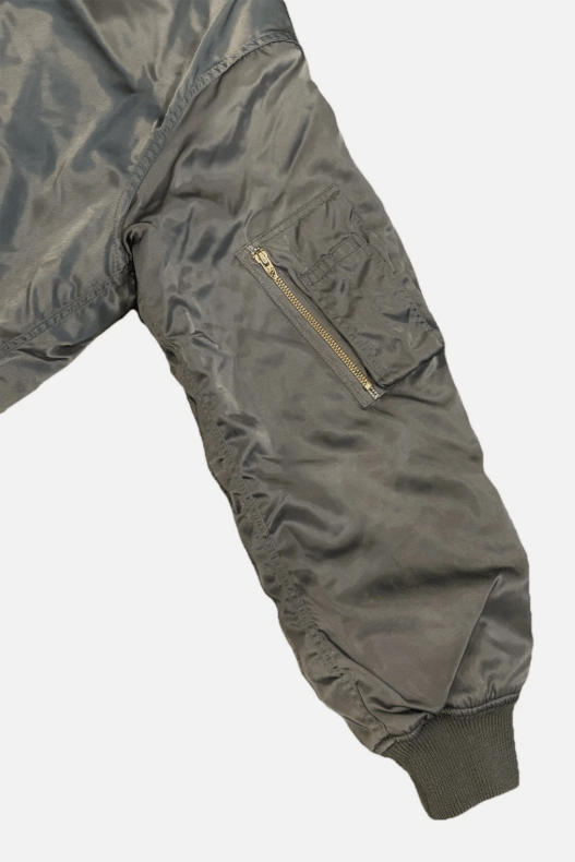 Japanese Brand 70s-80s Houston Type MA-1 Bomber Jacket Size US S / EU 44-46 / 1 - 5 Thumbnail