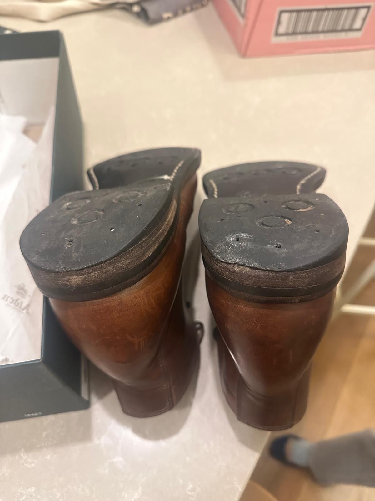 Viberg Viberg Service Boots - Horween Natural Leather 8.5 Size US 8.5 / EU 41-42 - 10 Thumbnail