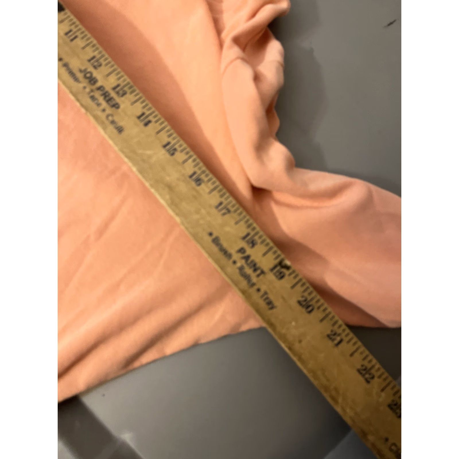 Talbots Talbots T-Shirt Women's Large Orange Solid Round Neck Long Sleeve Size L / US 10 / IT 46 - 5 Thumbnail
