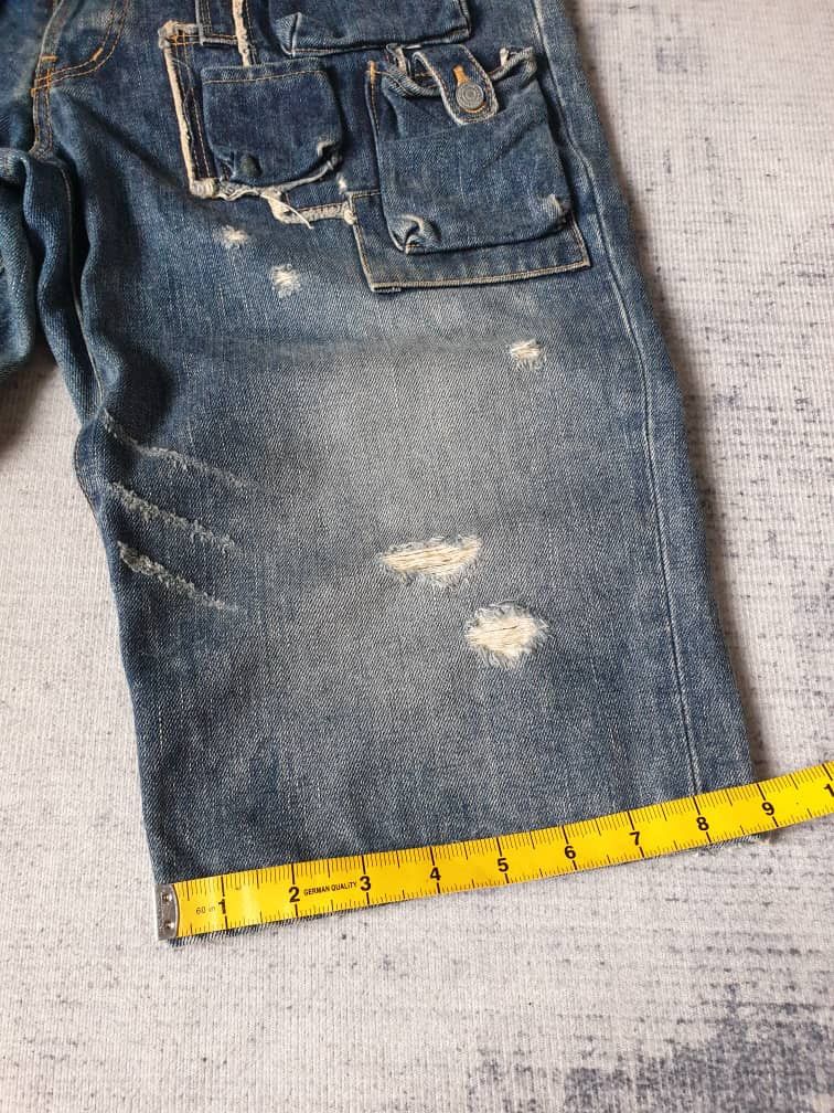 Issey Miyake 💥Sunaokuwahara issey miyake multipocket Japan denim pant Size US 33 - 9 Thumbnail