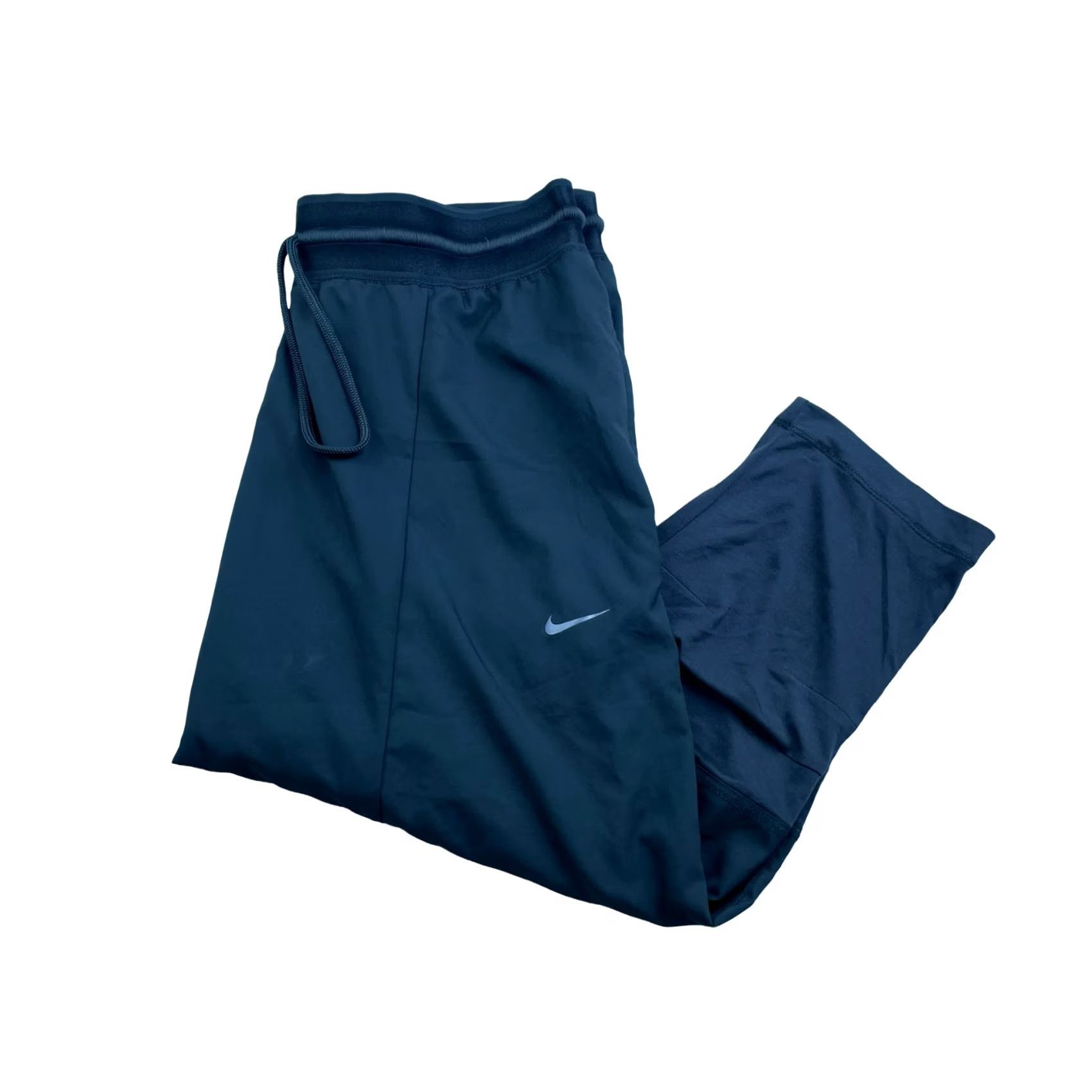 Nike Nike Dri-Fit Joggers Men's Gray Large Stretch Waist Crop Crotch Tapered Elastic Waist Activewear Pants Regular 484885-060 Size US 33 - 2 Thumbnail
