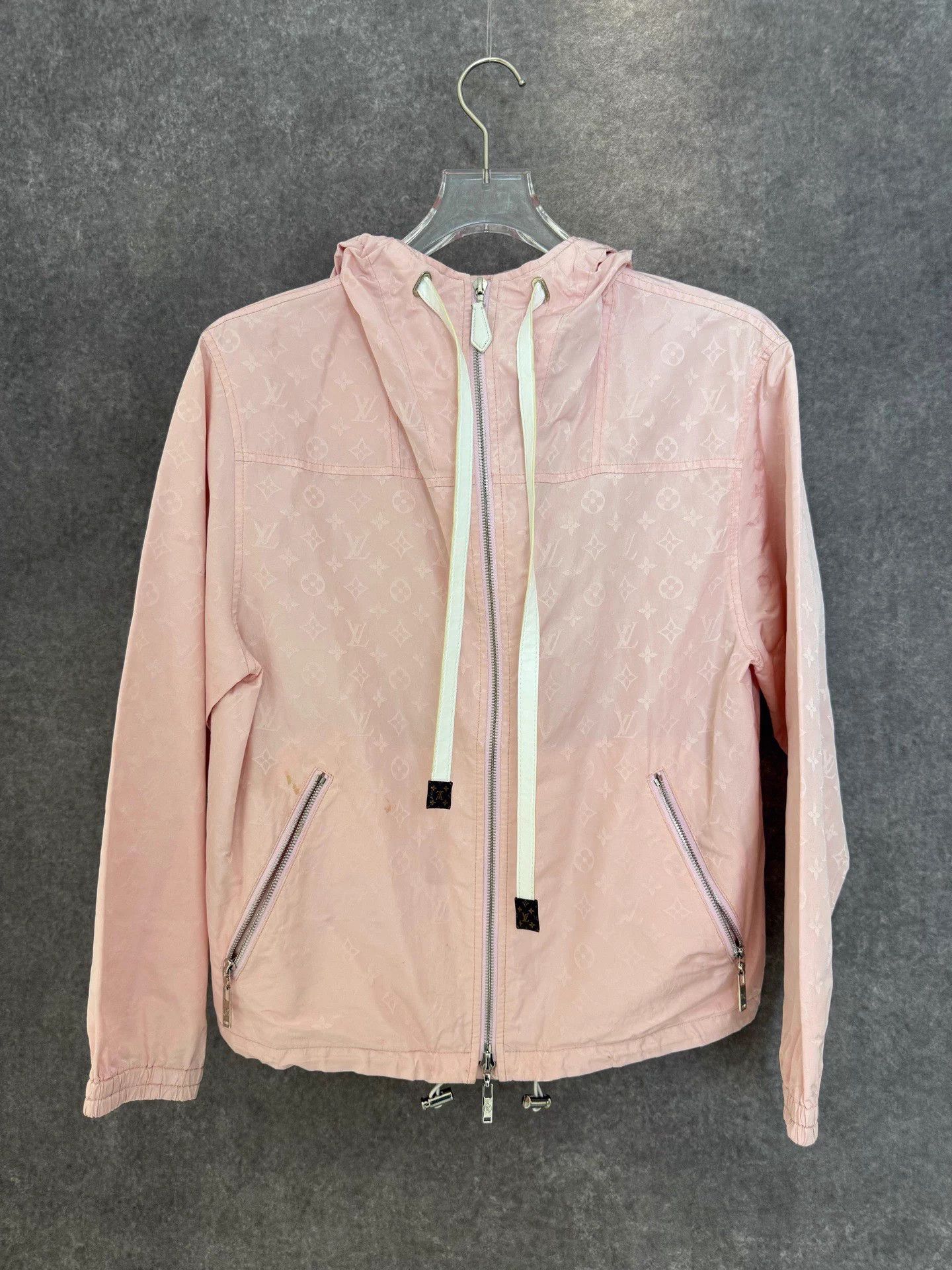 Louis Vuitton LV Cherry Blossom Pink Monogram Women's 36 Jacket Size XS / US 0-2 / IT 36-38 - 1 Thumbnail