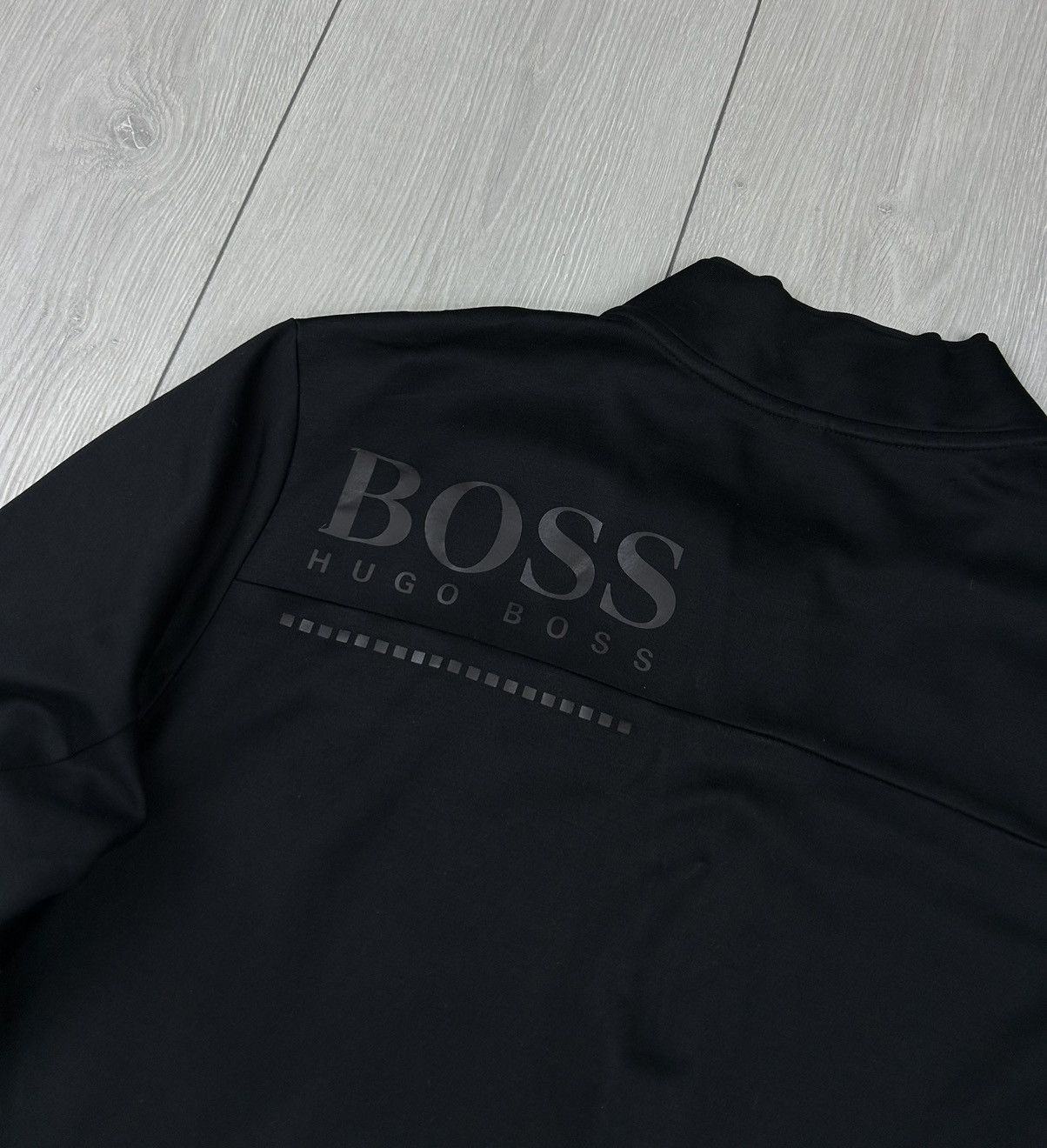 Hugo Boss Hugo Boss Zip Light Track Jacket Black Size S - M Size US M / EU 48-50 / 2 - 10 Thumbnail
