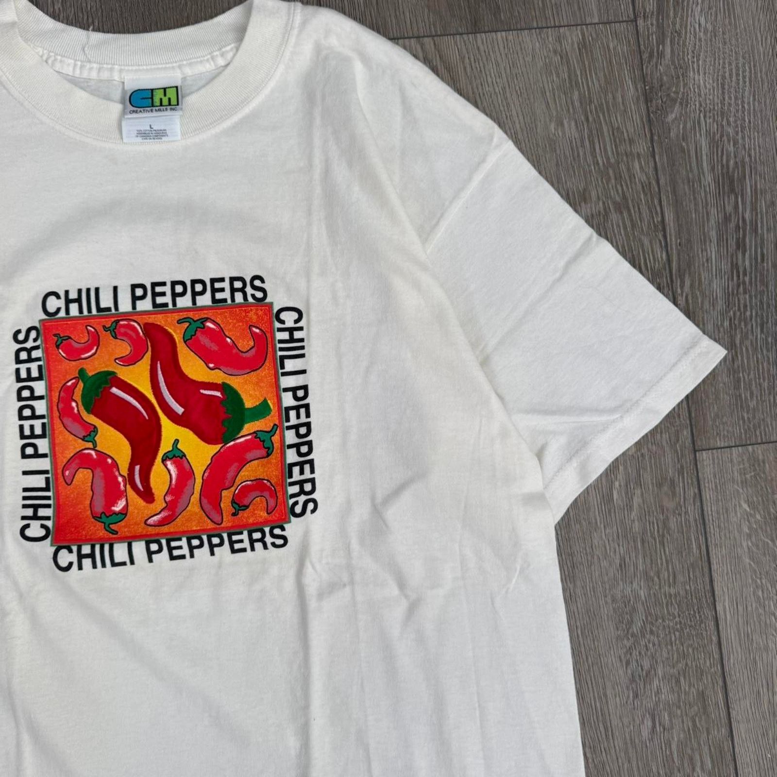 Other Vintage 90s chili peppers art shirt Size US L / EU 52-54 / 3 - 3 Thumbnail