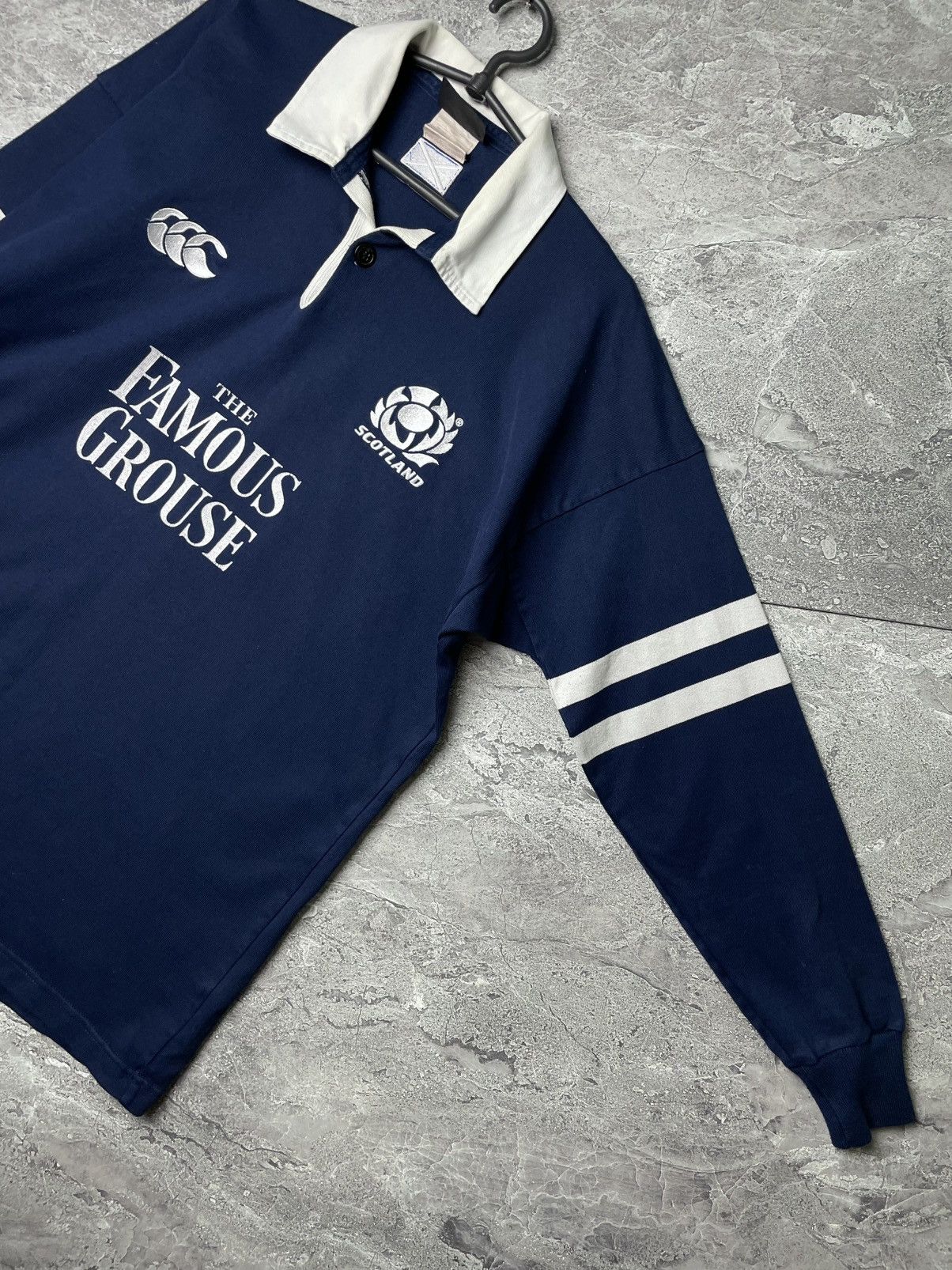 Canterbury of New Zealand Canterbury Of New Zealand Scotland Rugby t shirt long sleeve Size US L / EU 52-54 / 3 - 6 Thumbnail