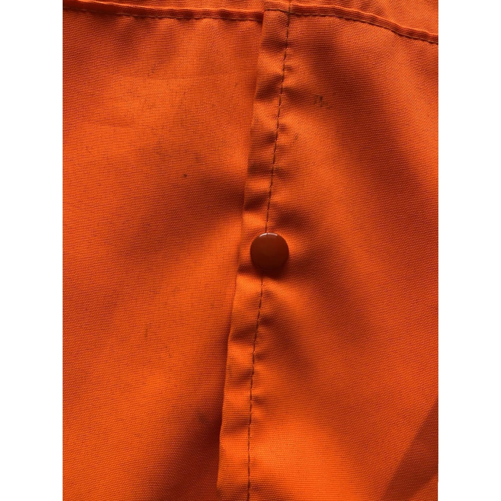 Hunter VINTAGE Sno King Orange Snap Jacket Men’s M Polyester Made In USA Hunter Size US M / EU 48-50 / 2 - 4 Thumbnail