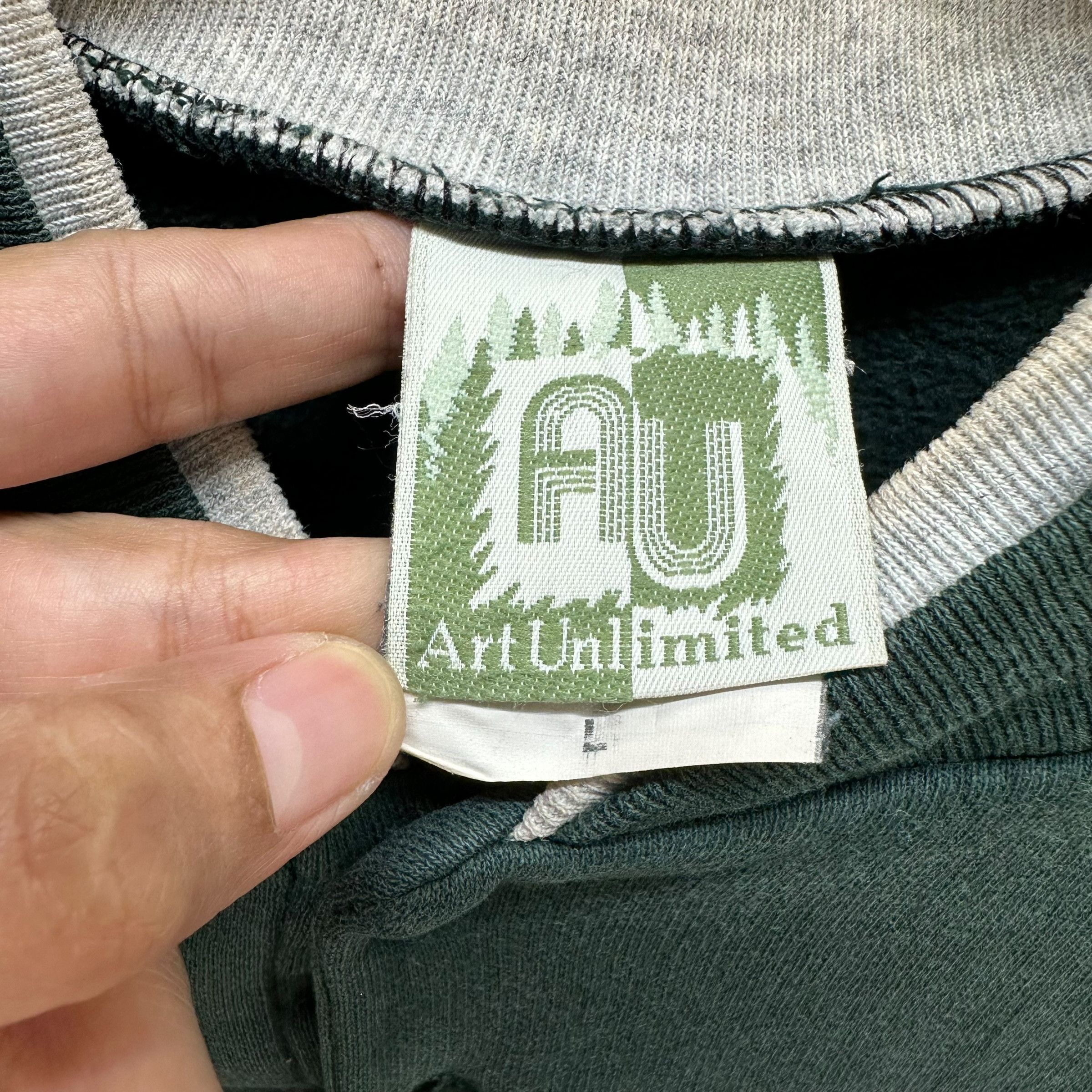 Vintage ART UNLIMITED IRWIN Eagle Nature Overprint Sweater #A3-0064 Size US L / EU 52-54 / 3 - 8 Thumbnail