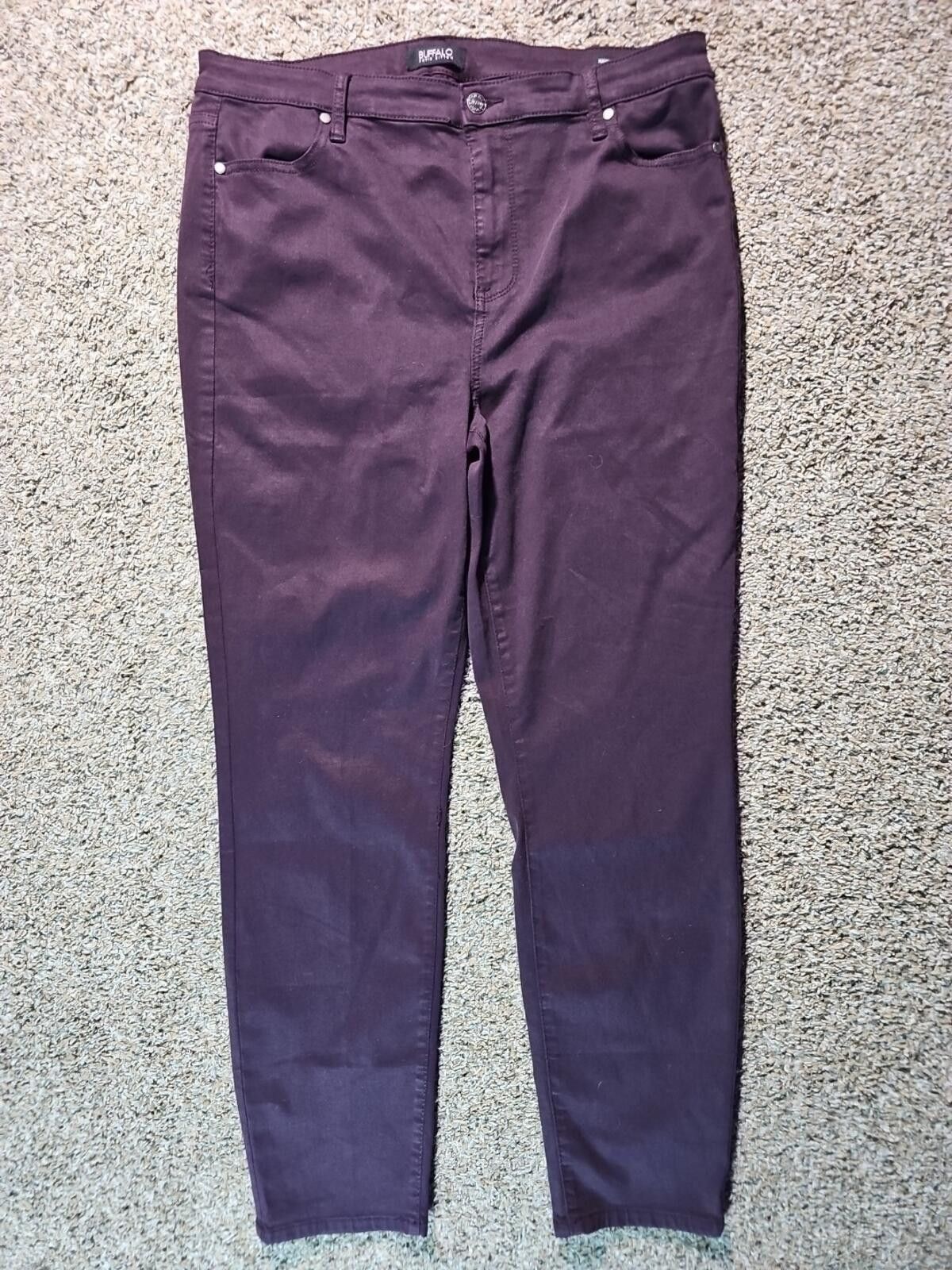 Buffalo David Bitton Buffalo David Britton Hanna High Rise Stretch Skinny 14/34 Size 36" / US 14 / IT 50 - 1 Thumbnail