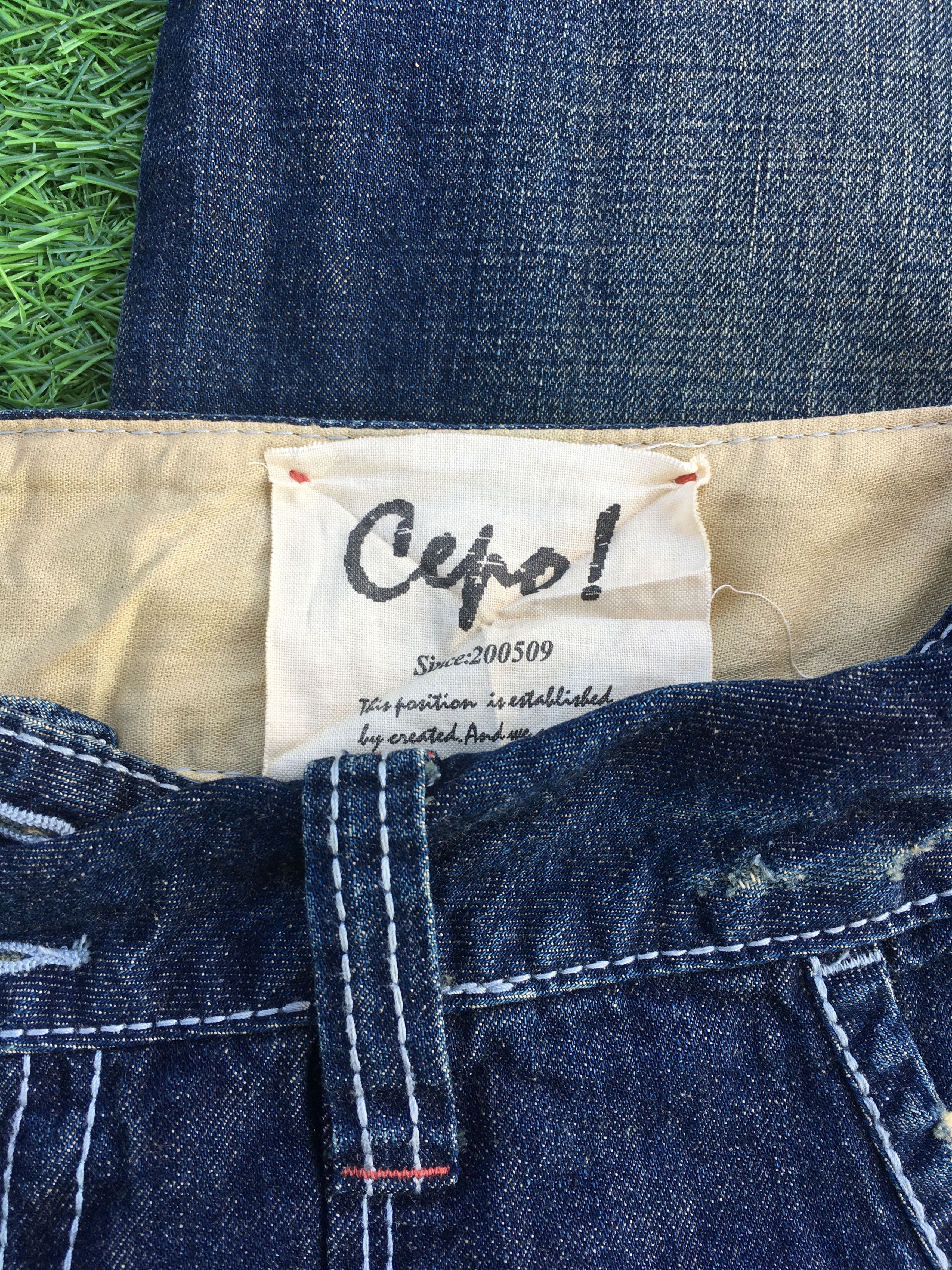 Japanese Brand WIDE LEG Low rise Carpenter Jeans D-1211 Size 27" / US 4 / IT 40 - 10 Thumbnail