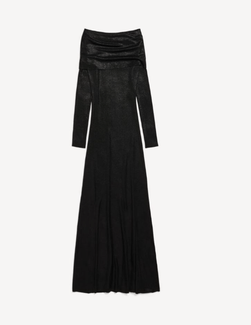 Balenciaga o1bcso1str0525 Balenciaga MIX Gowns in Black Size M / US 6-8 / IT 42-44 - 19 Thumbnail
