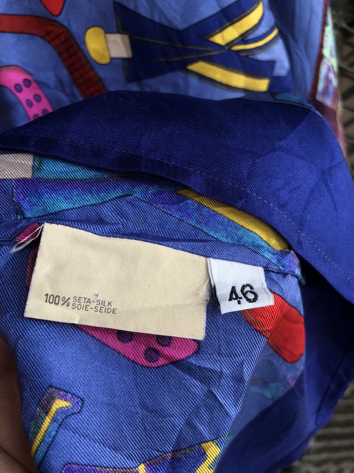 Versace VINTAGE VERSACE SPORT SILK Size US S / EU 44-46 / 1 - 5 Thumbnail