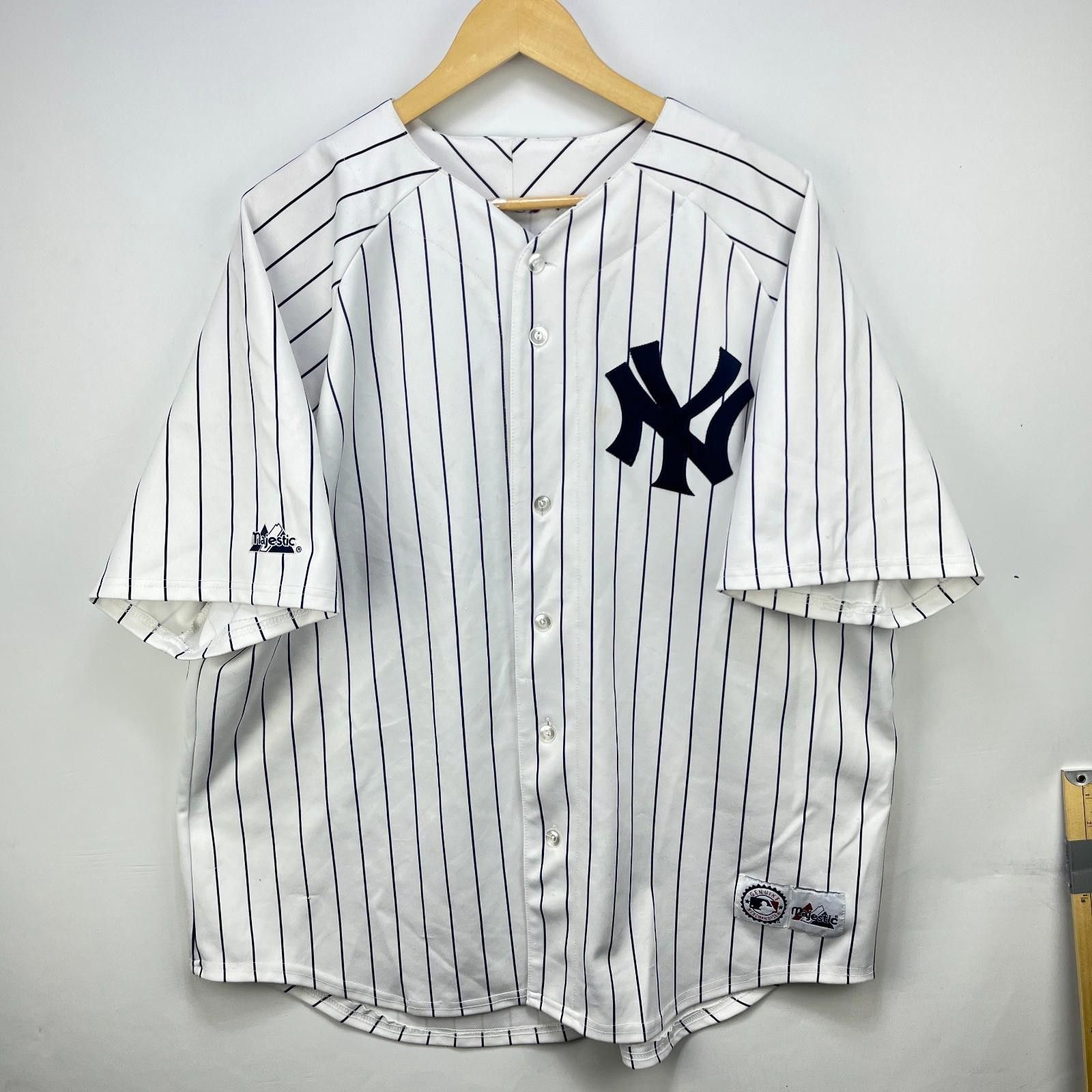 Majestic Vintage New York Yankees Majestic Baseball Jersey 2XL Size ONE SIZE - 1 Thumbnail