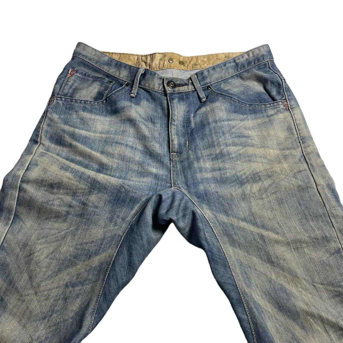 Edwin 🇯🇵 VINTAGE EDWIN 503 E-FUNCTION WASHED J CURVE DENIM PANTS Size US 32 / EU 48 - 4 Thumbnail