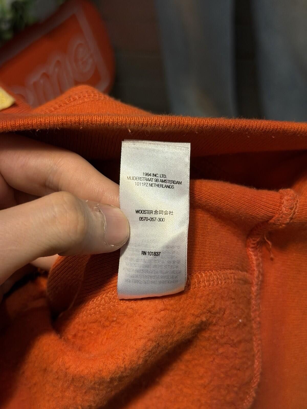 Supreme Supreme Crew Neck Sweatshirt Orange Knicks NYC Medium Size US M / EU 48-50 / 2 - 12 Thumbnail