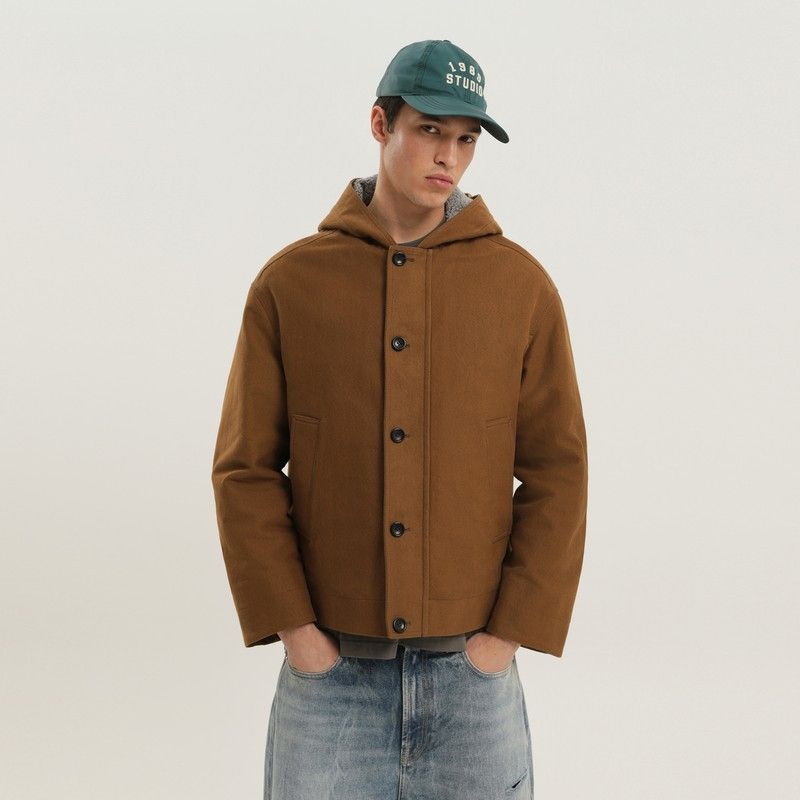 1989 STUDIO 1989 Studio Brown Workwear Jacket Size US L / EU 52-54 / 3 - 1 Thumbnail