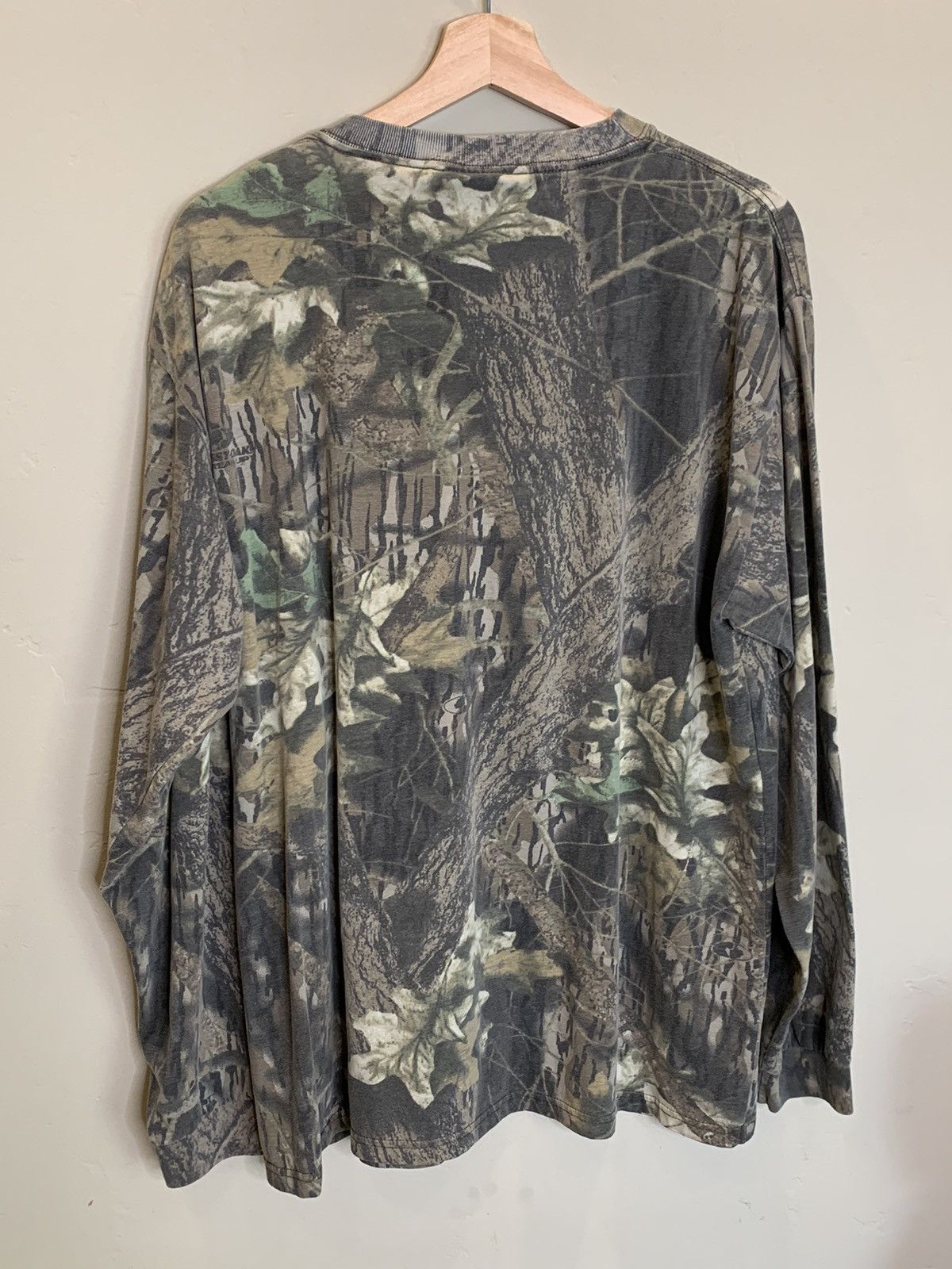 Mossy Oaks × Vintage *RARE* Vintage Mossy Oak Camo Long Sleeve Pocket T-Shirt XL Size US XL / EU 56 / 4 - 2 Thumbnail