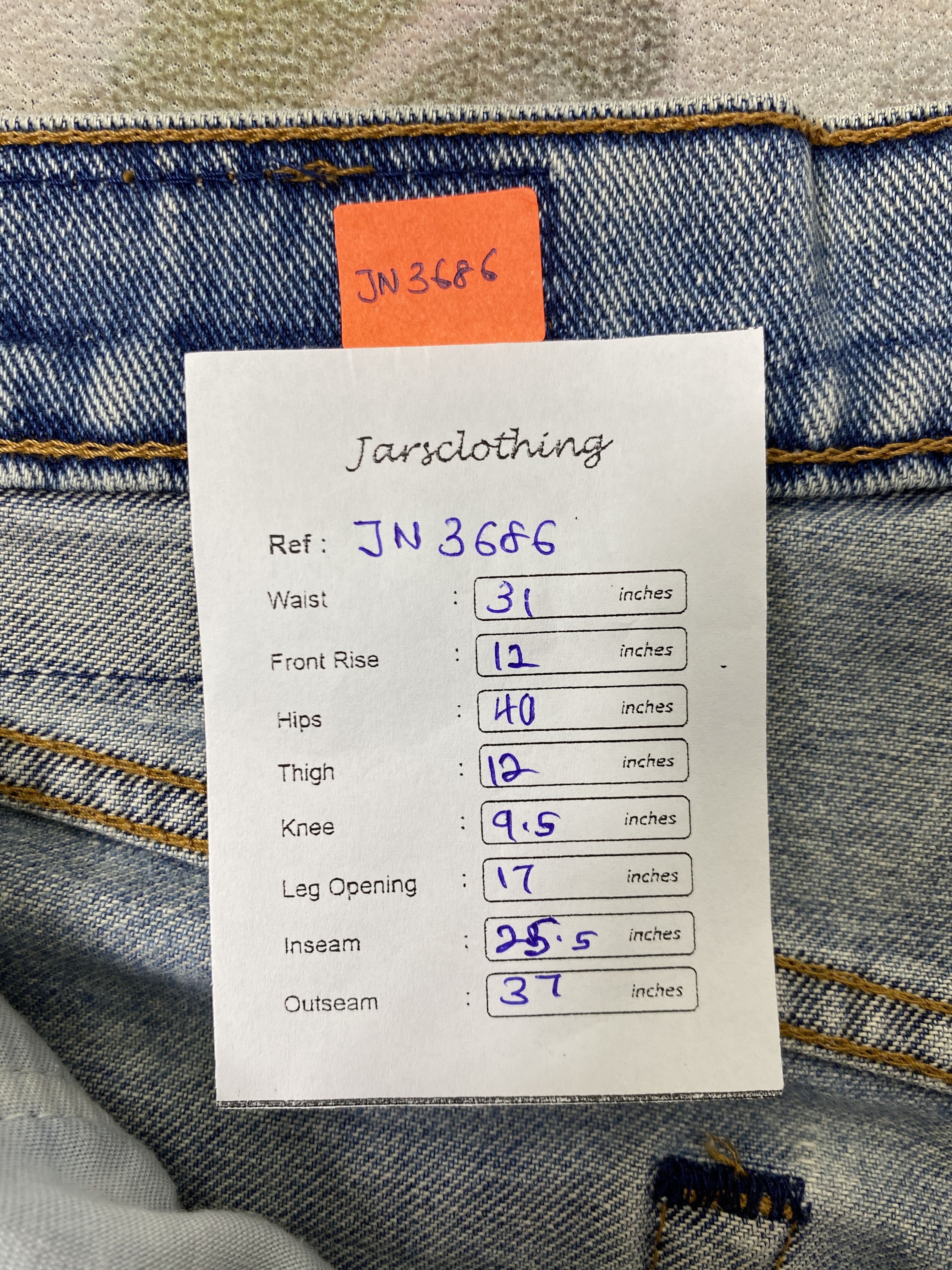 Levi's Distressed Blue Vintage Levi's 511 Jeans 31x25.5 - JN3686 Size US 31 - 8 Thumbnail