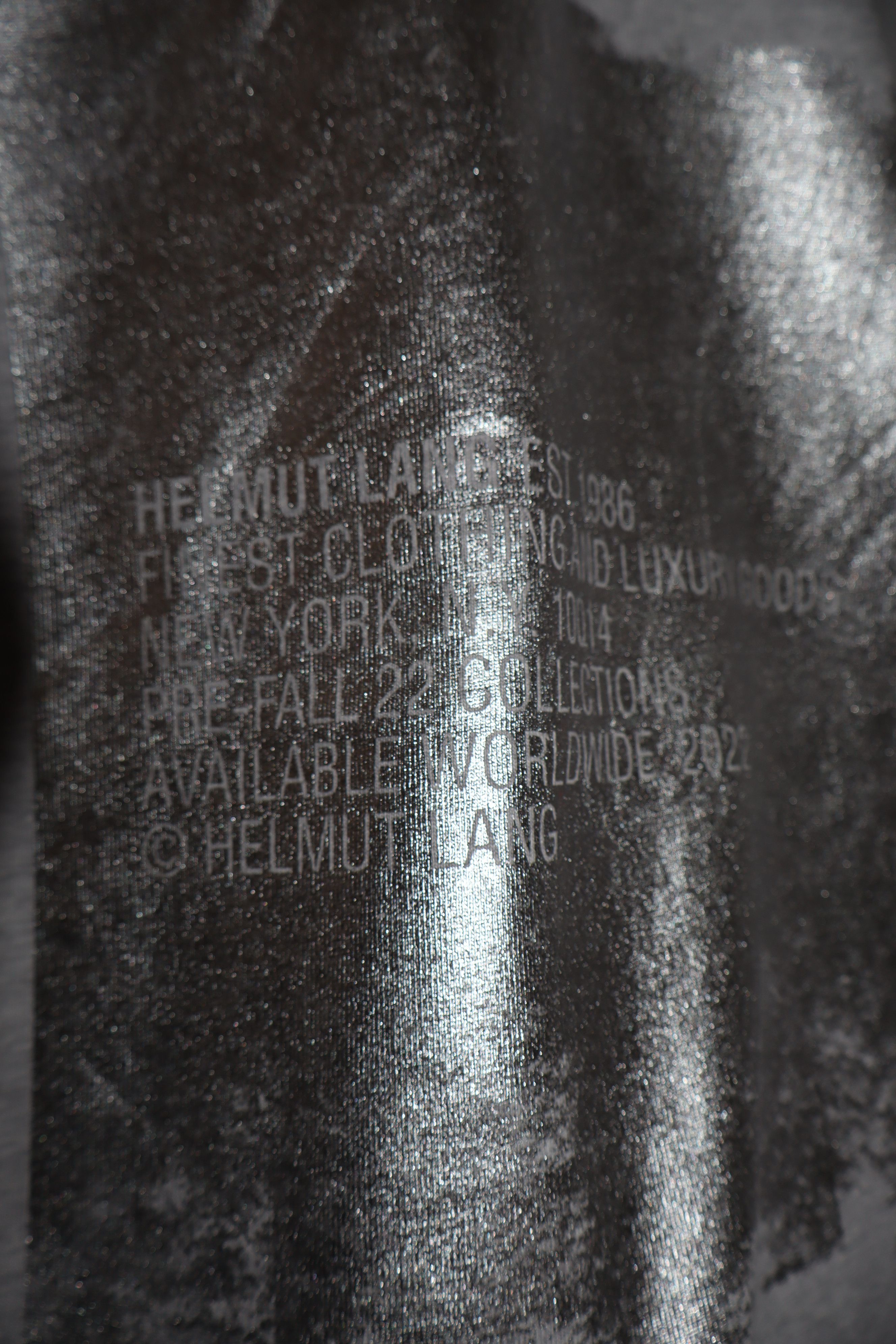 Helmut Lang Logo print t-shirt Size US M / EU 48-50 / 2 - 7 Thumbnail